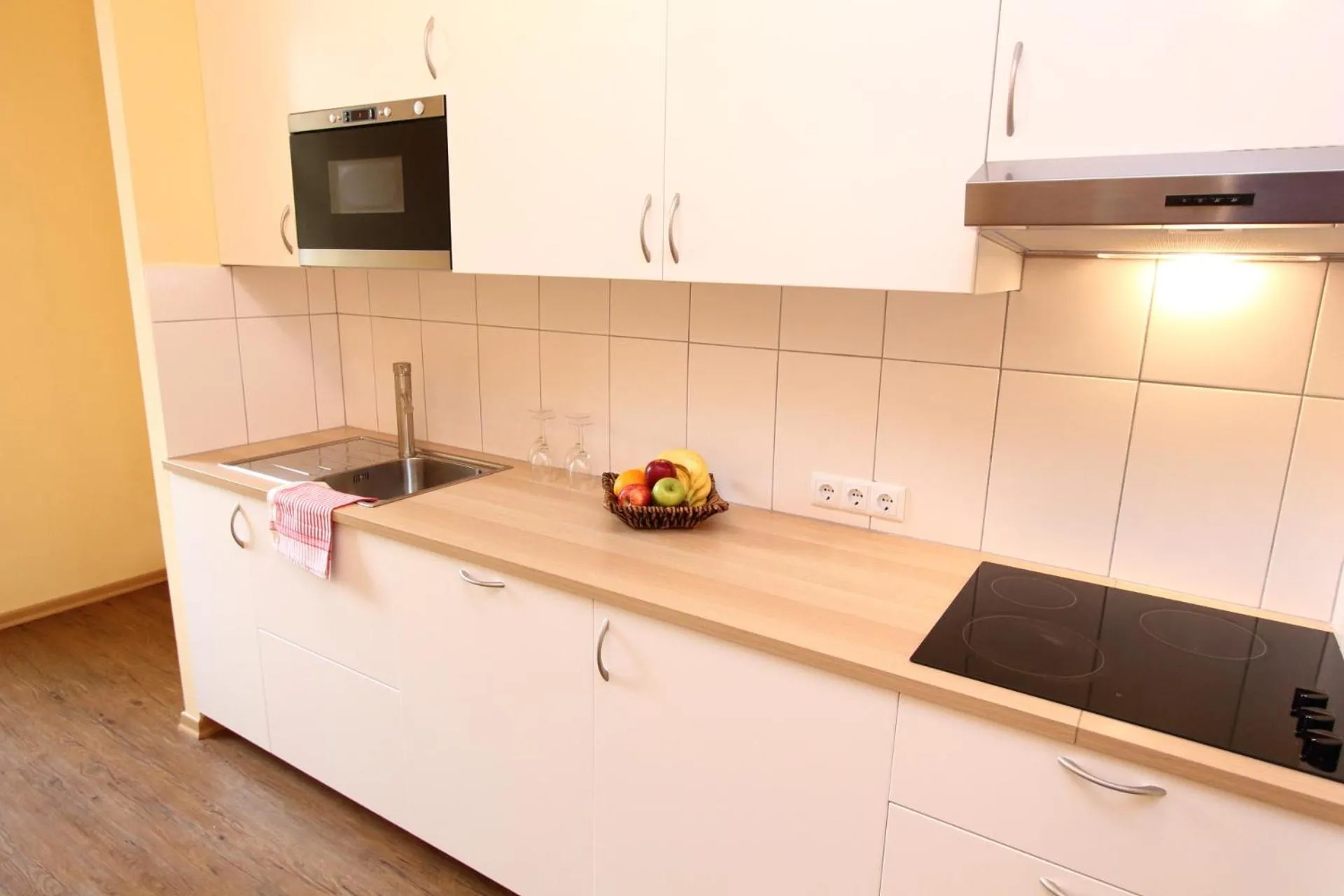 Kitchen or kitchenette in Hotel Klimt