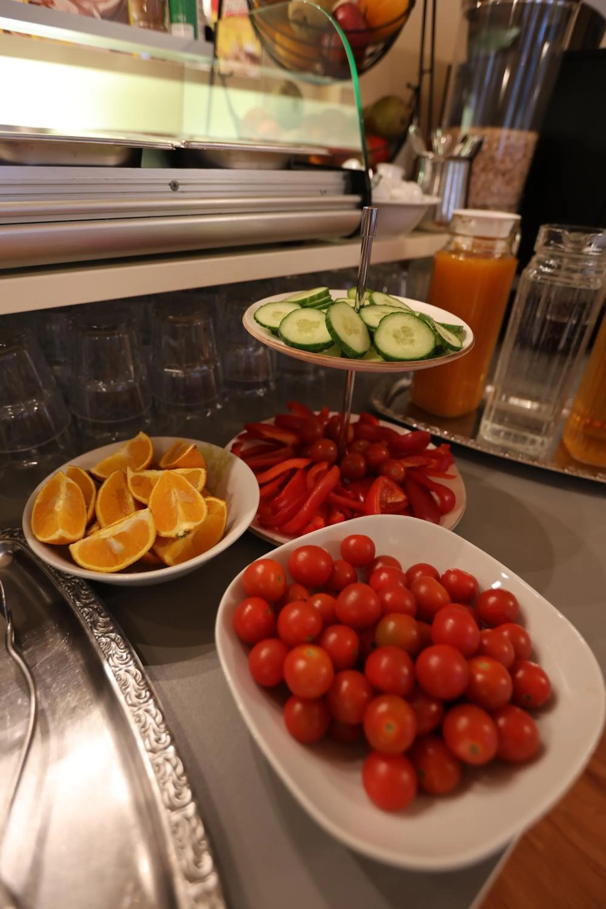 Food and drinks in Hotel Klimt