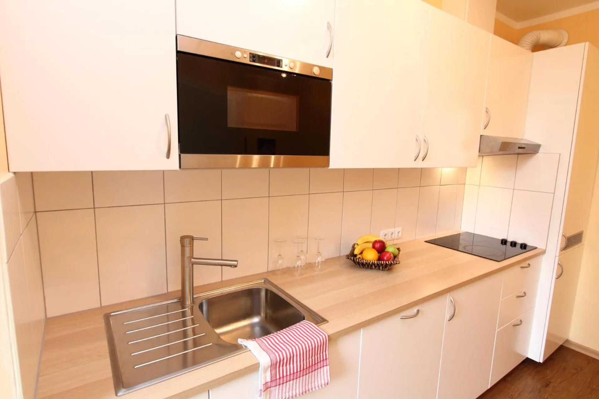 Kitchen or kitchenette in Hotel Klimt