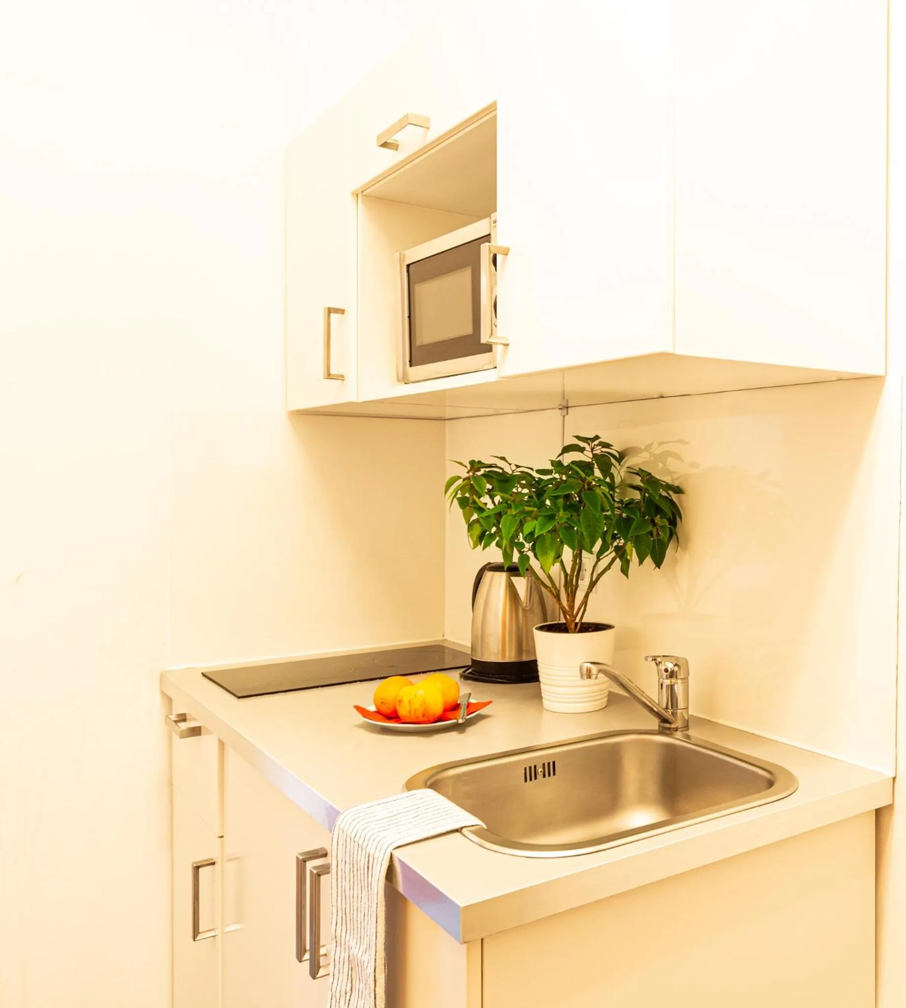 Kitchen or kitchenette in Hotel Klimt