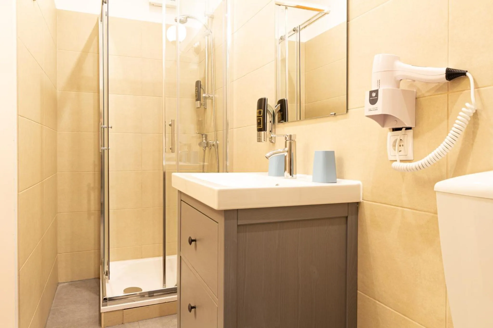 Shower in Hotel Klimt