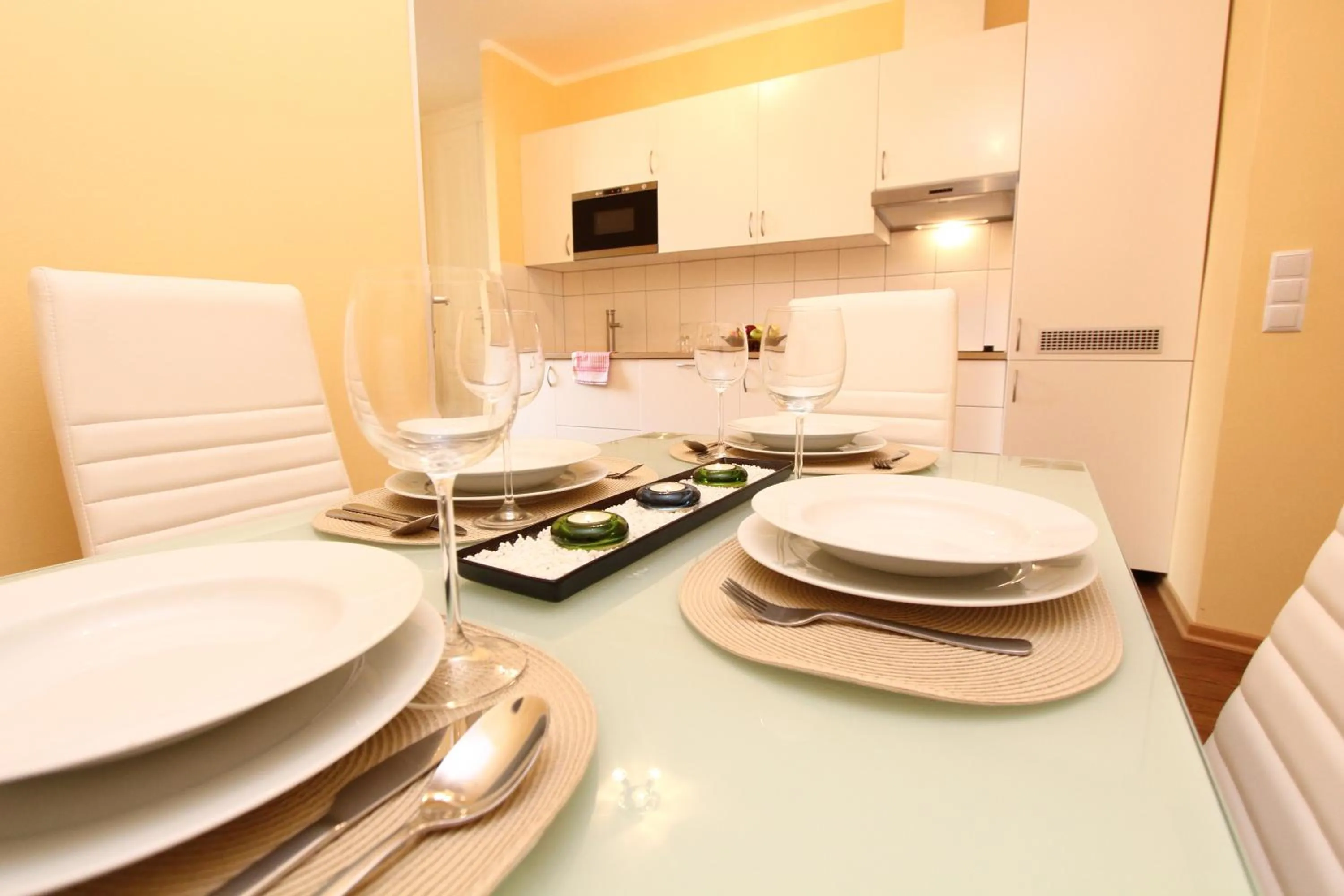 Kitchen or kitchenette in Hotel Klimt