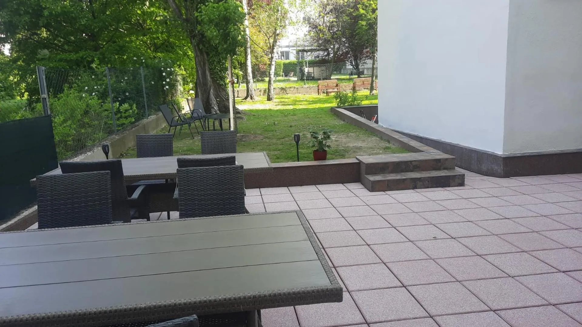 Patio in Hotel Klimt