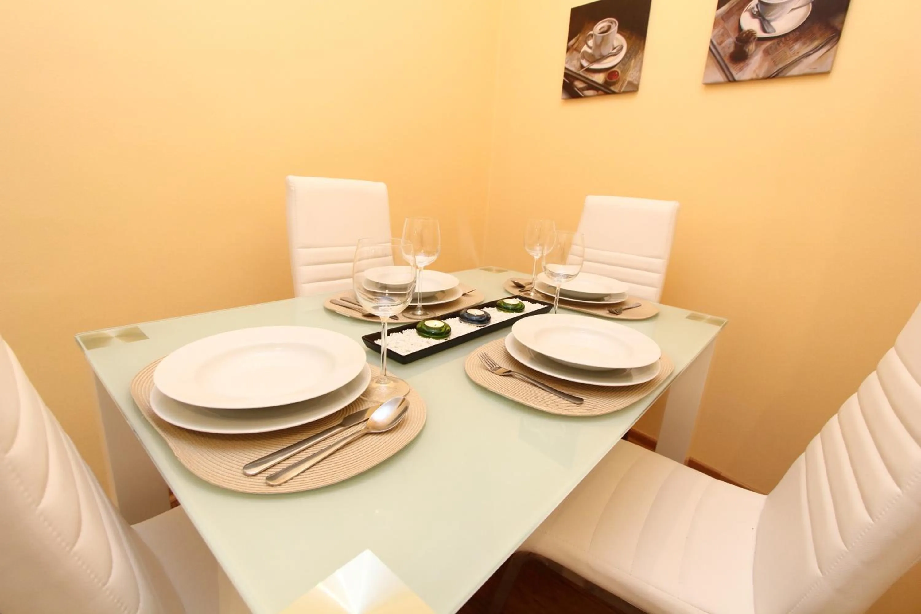 Dining area in Hotel Klimt