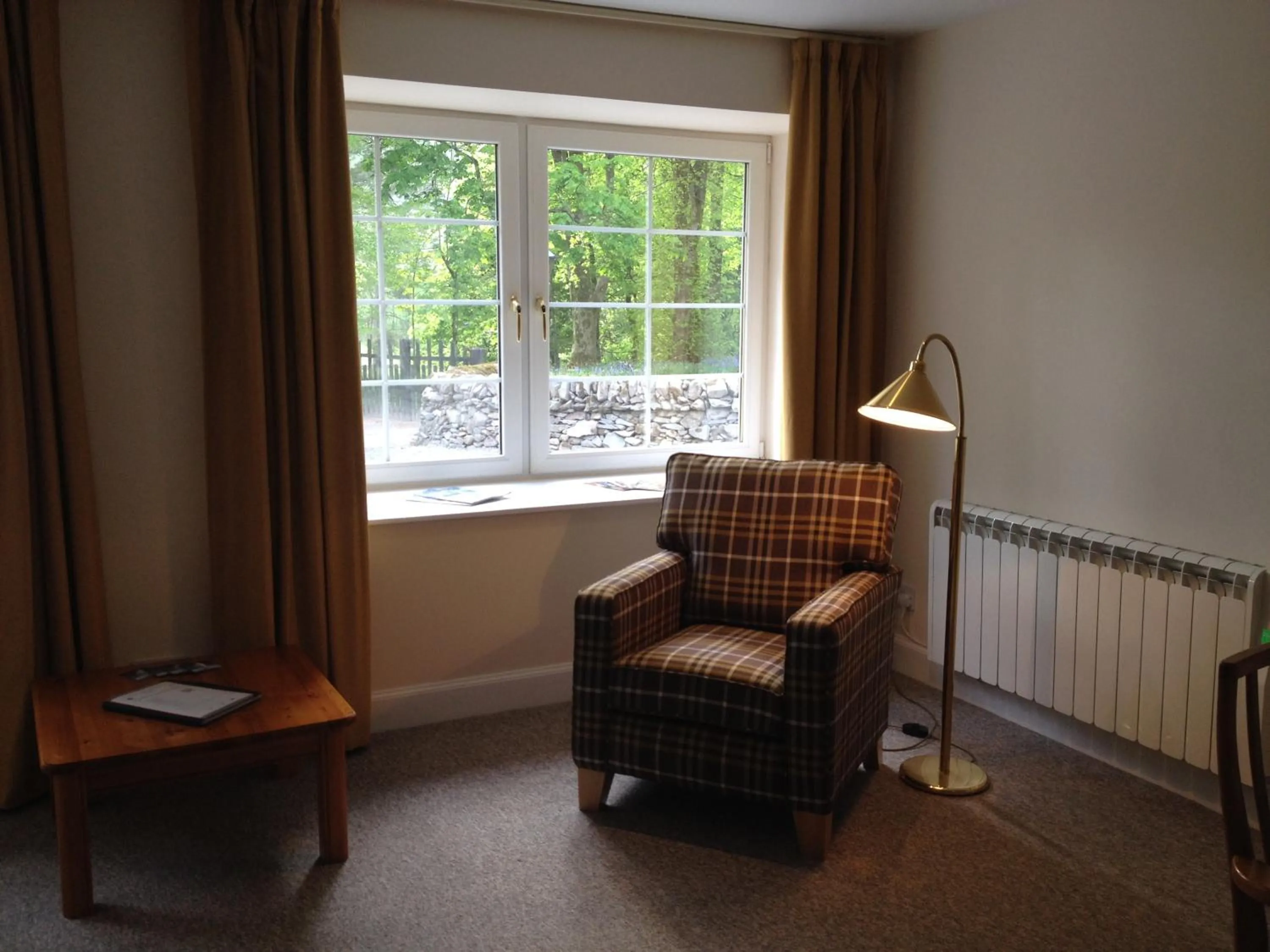 Living room in Hearthstanes Steading