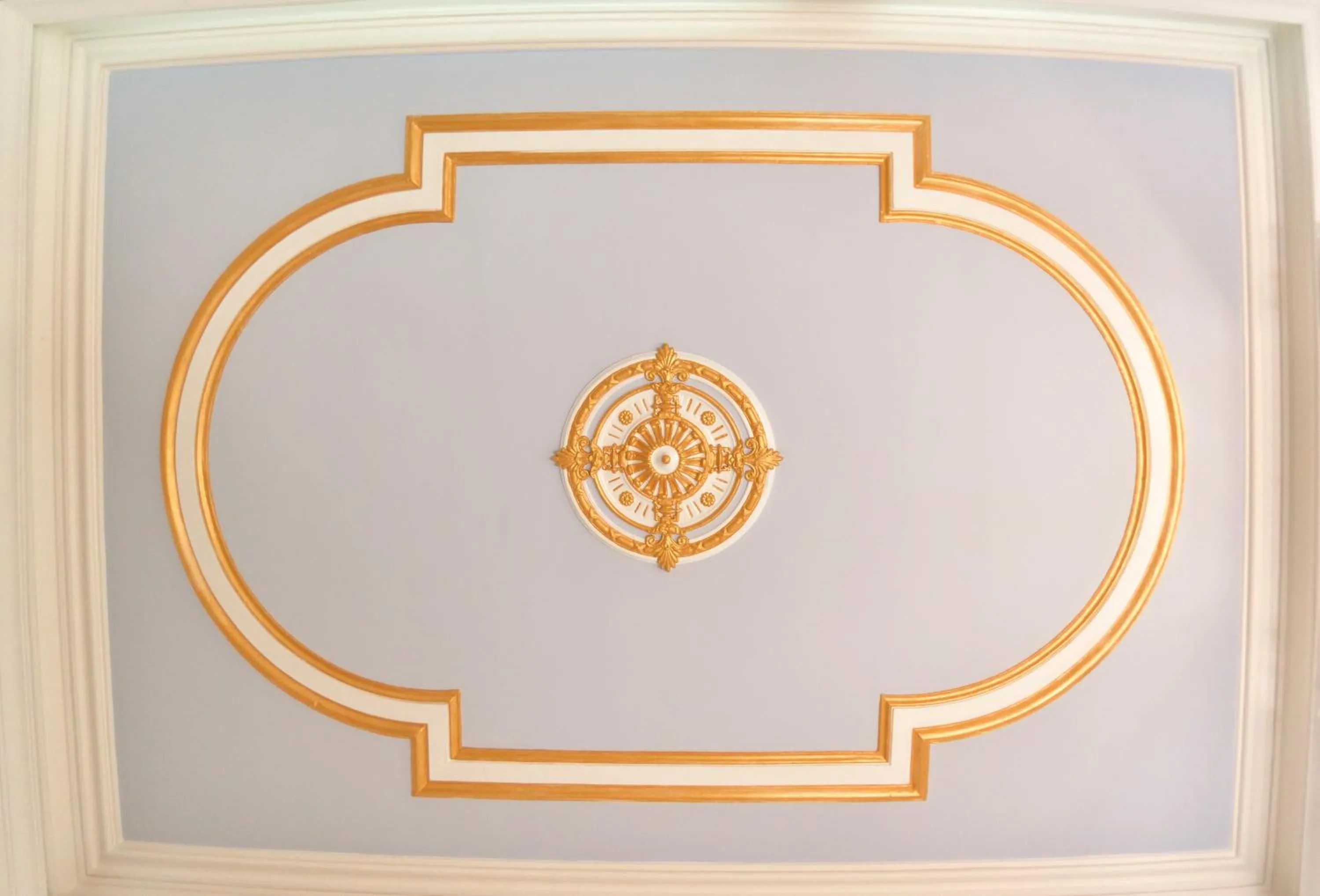 Decorative detail in Hostal Girona