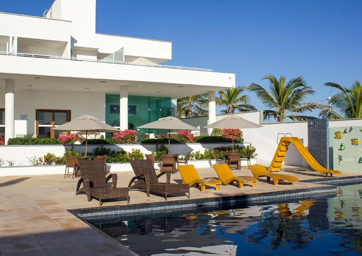 Swimming pool in Pousada Mar Aberto