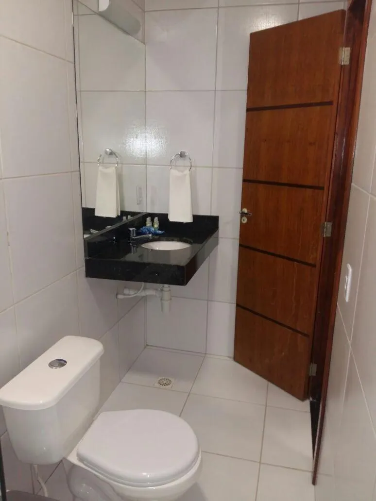 Bathroom in Pousada Mar Aberto