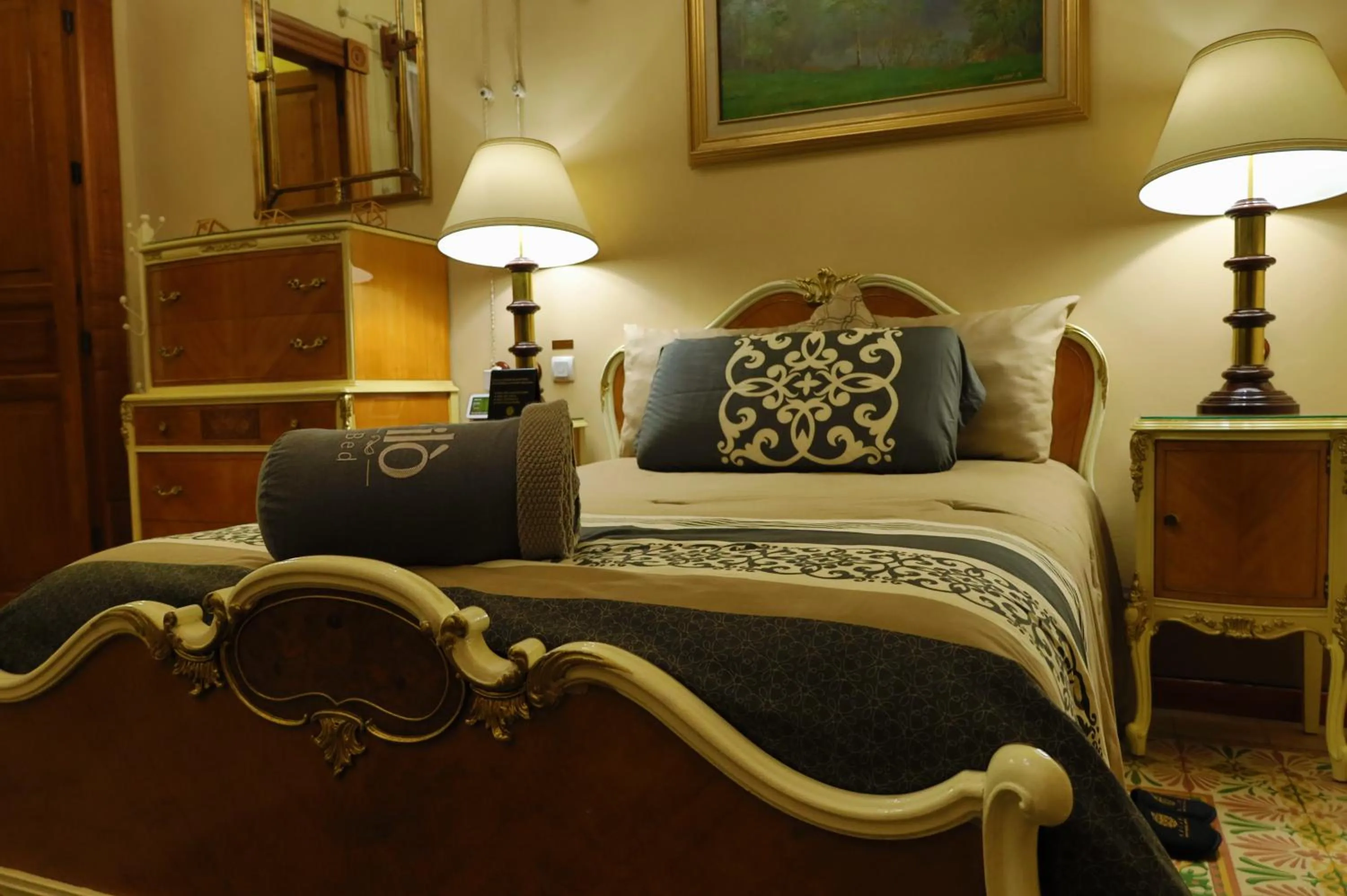 Bed in Azcami Boutique Hotel