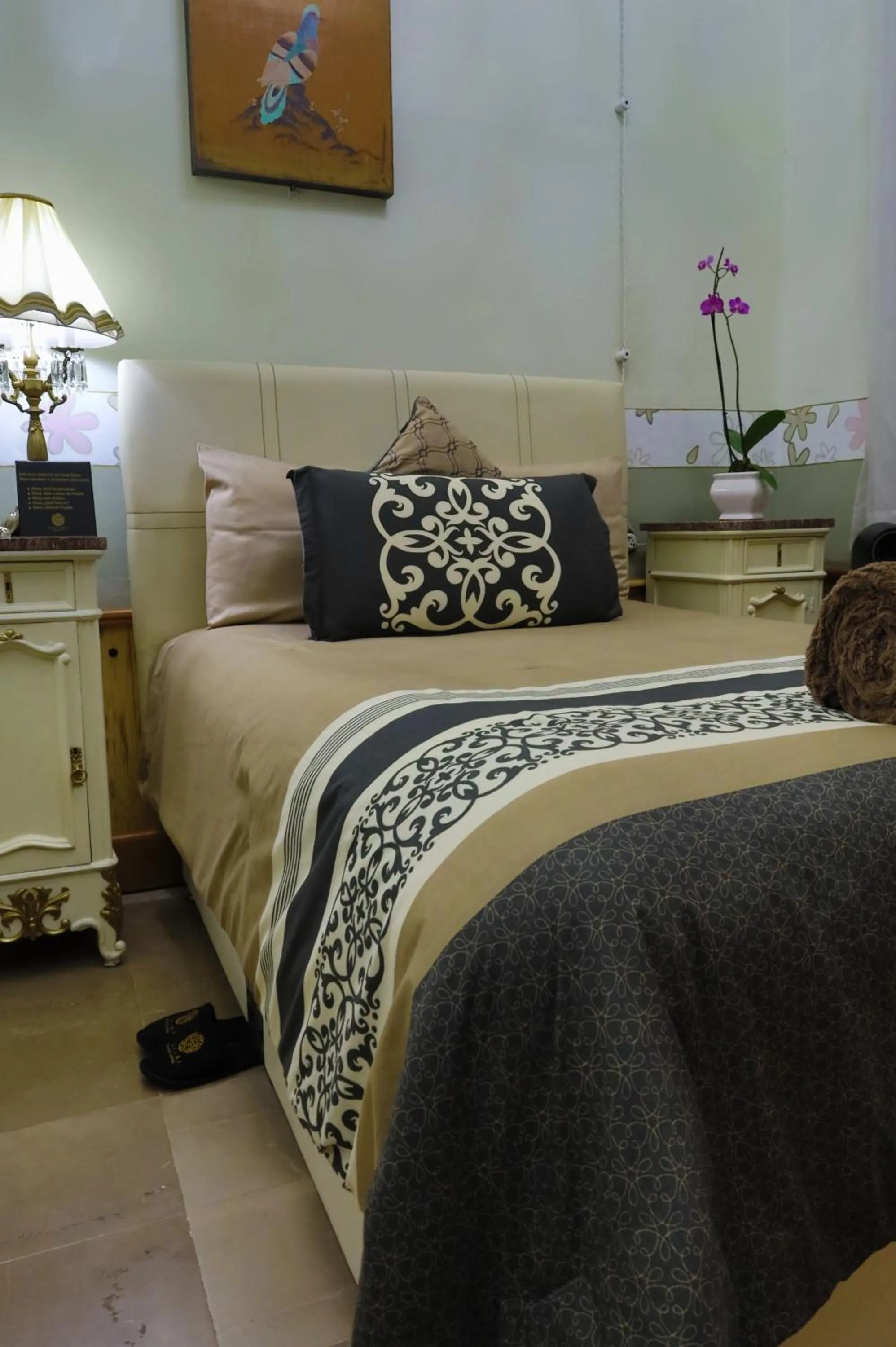 Bed in Azcami Boutique Hotel