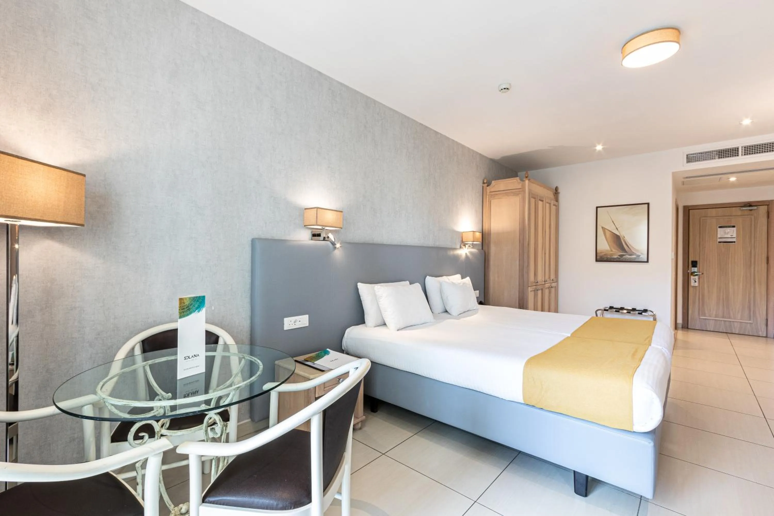 Bed in Solana Hotel & Spa