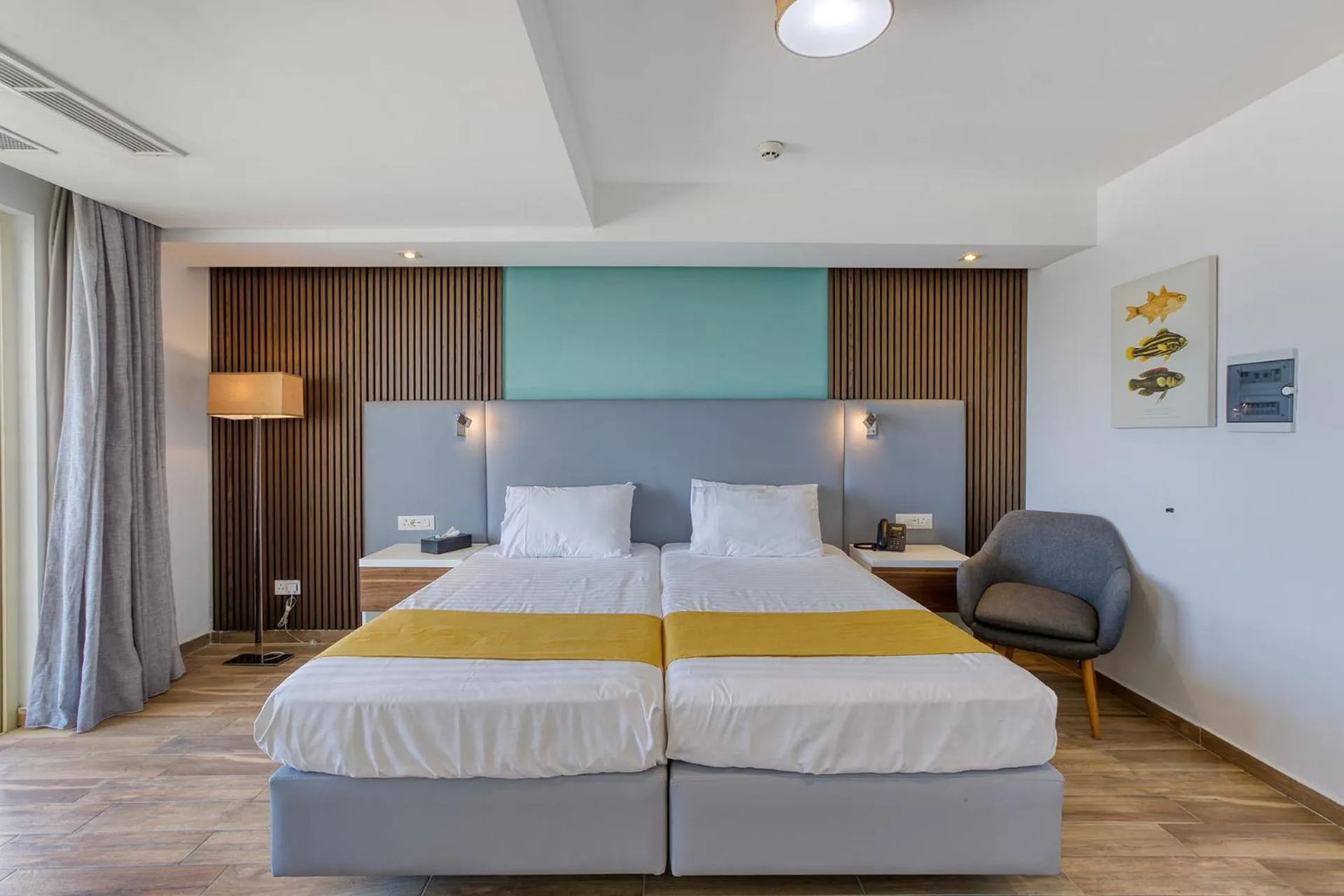 Bed in Solana Hotel & Spa