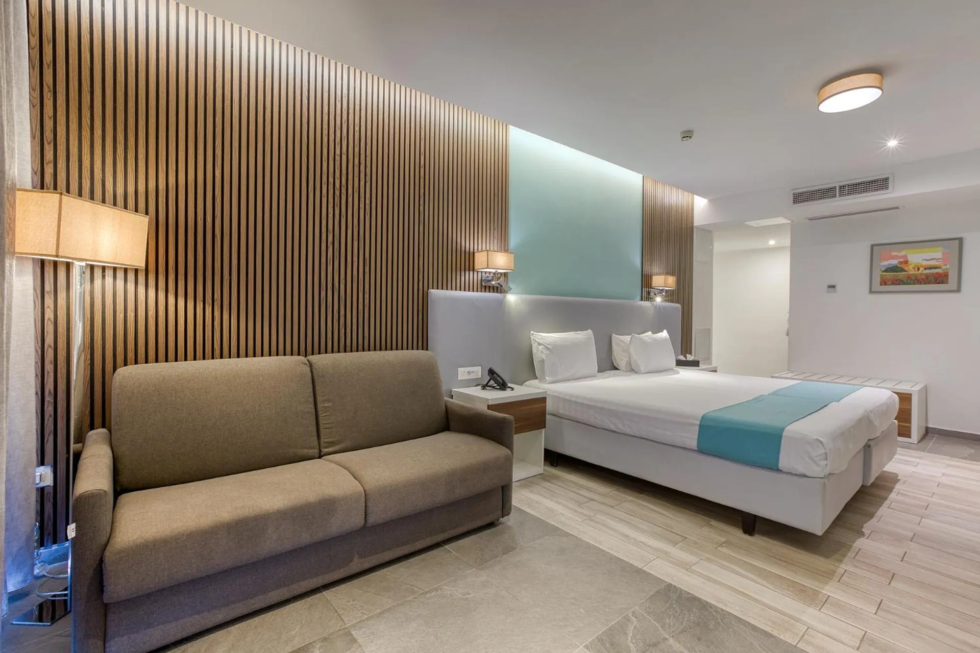 Bed in Solana Hotel & Spa