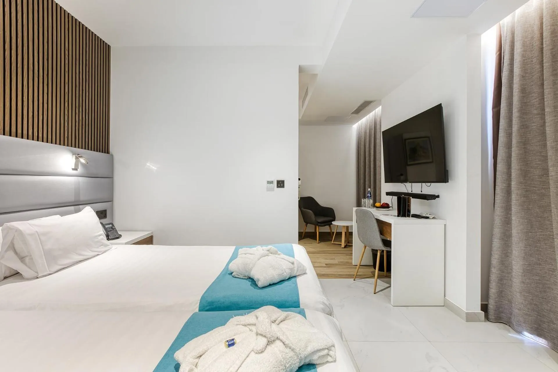 Bed in Solana Hotel & Spa