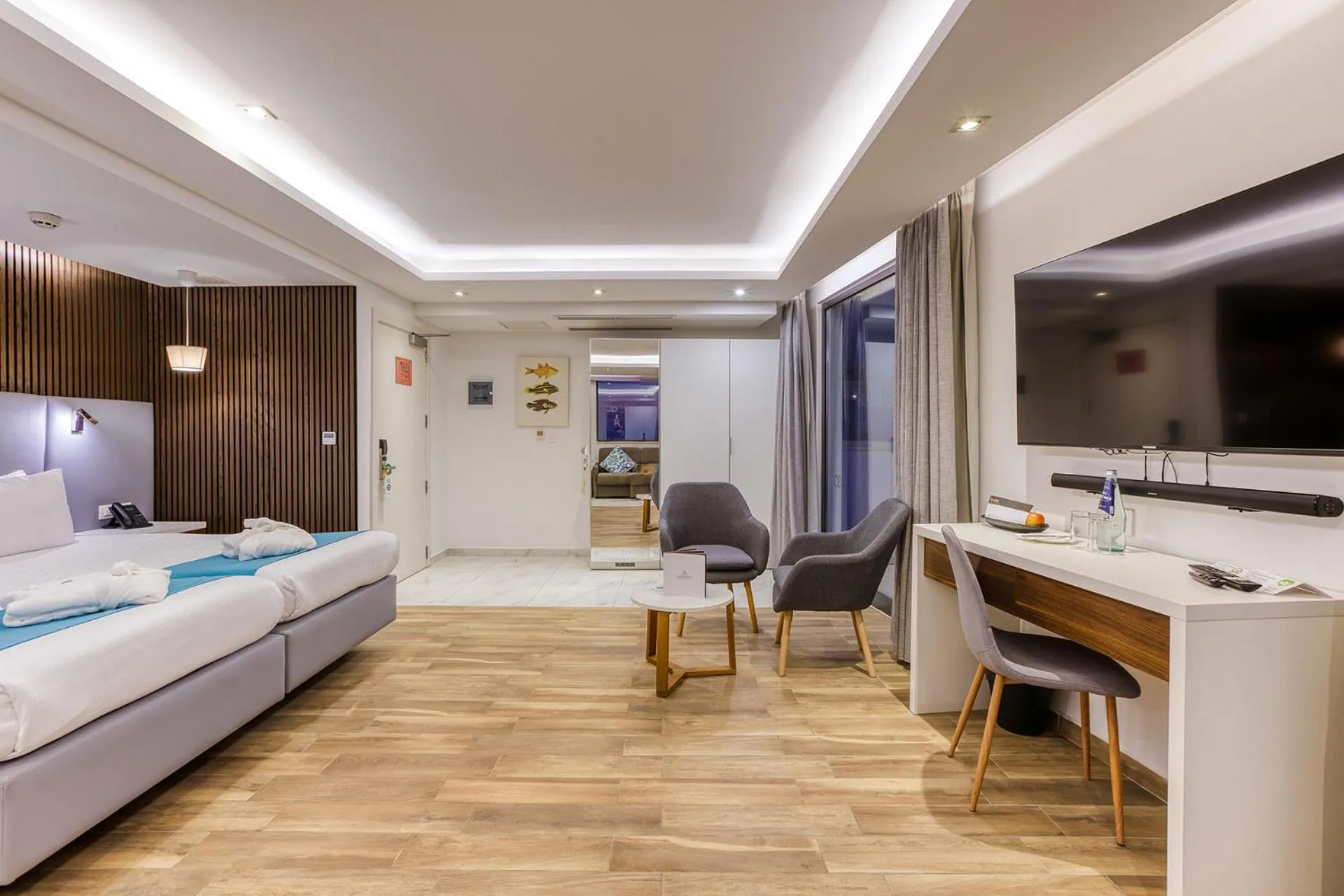 Bed in Solana Hotel & Spa