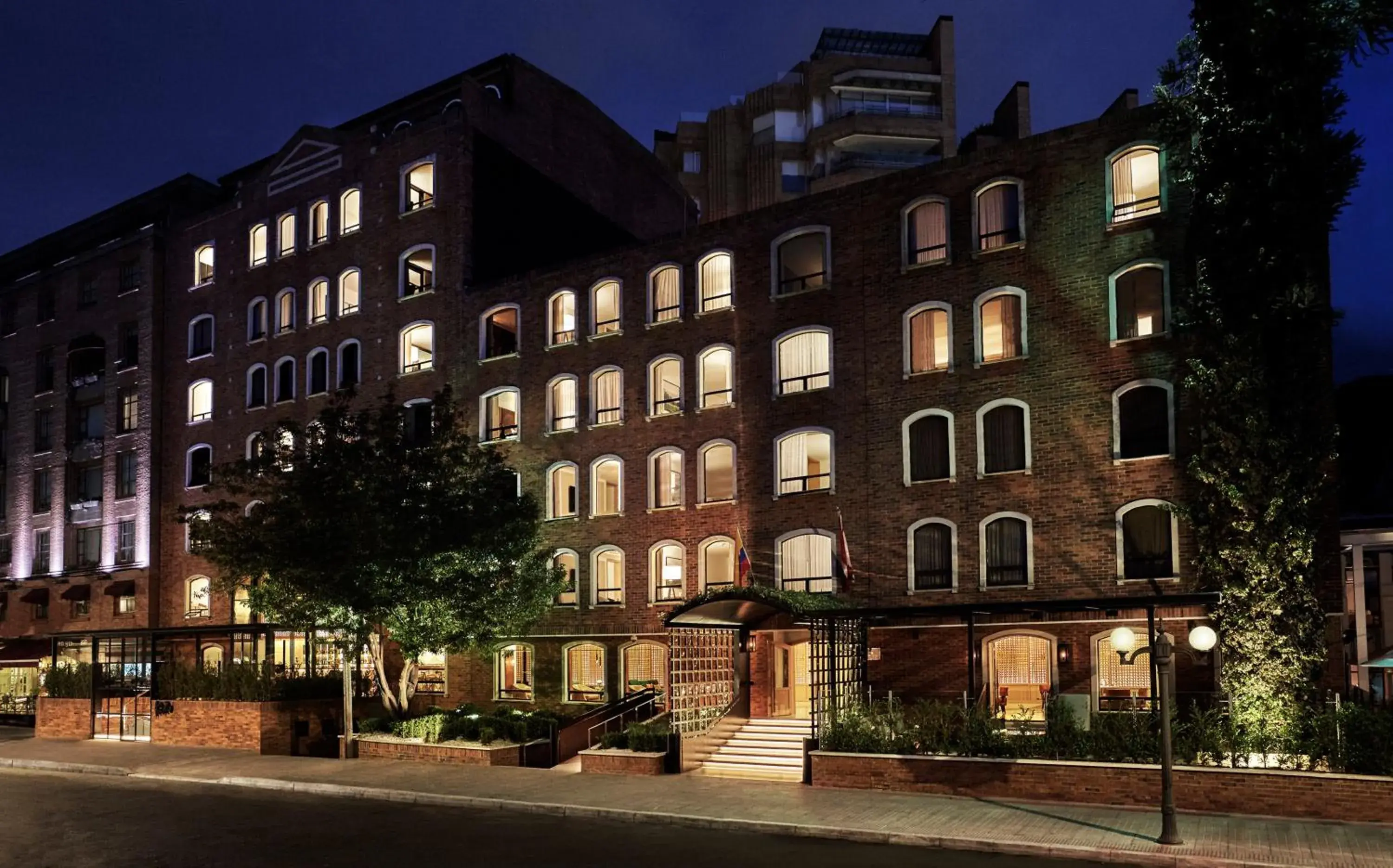 Facade/entrance in Four Seasons Hotel Bogota Facade/entrance in Four Seasons Hotel Bogota
