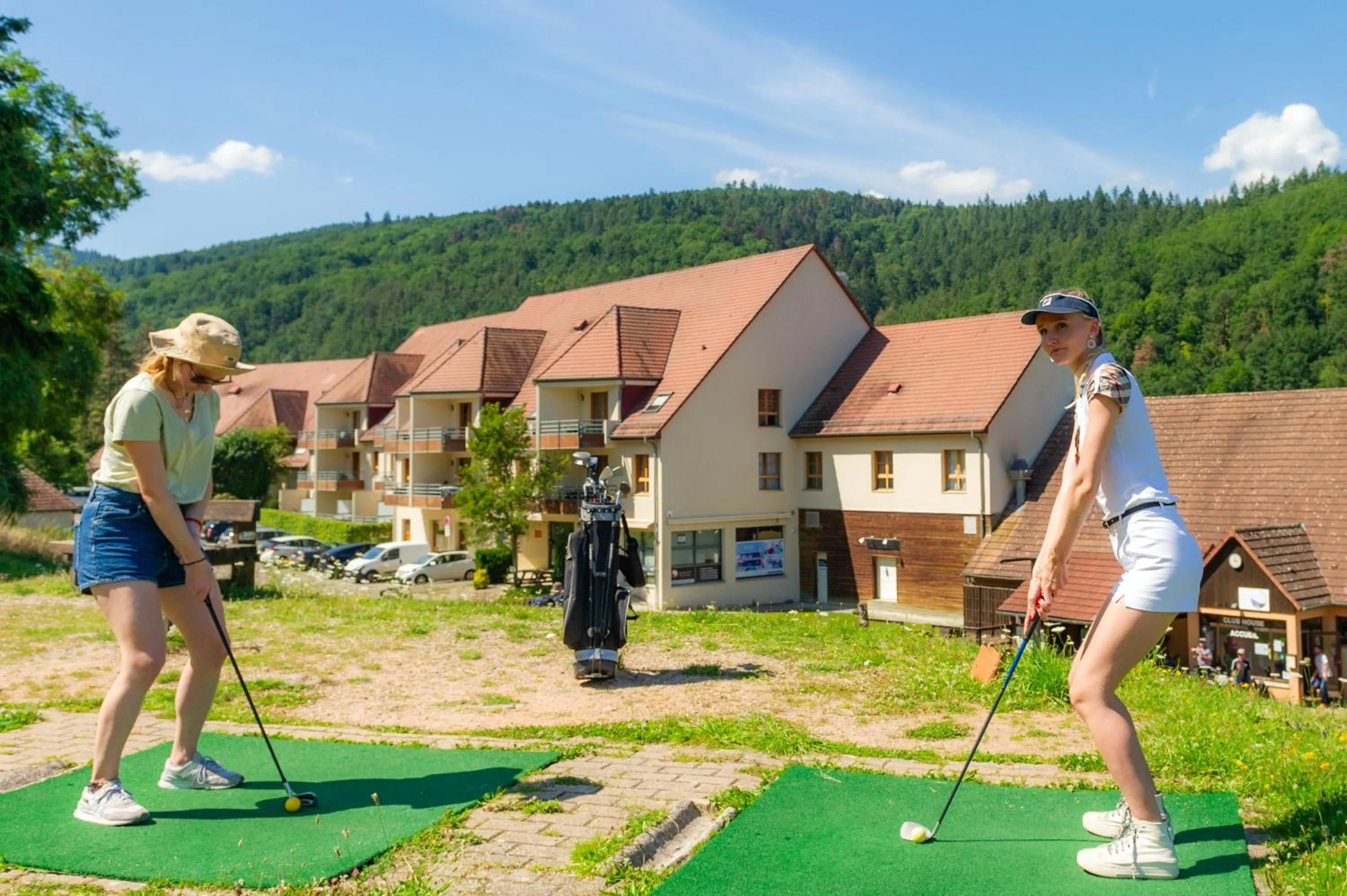 Golfcourse in Goélia Le Domaine du Golf