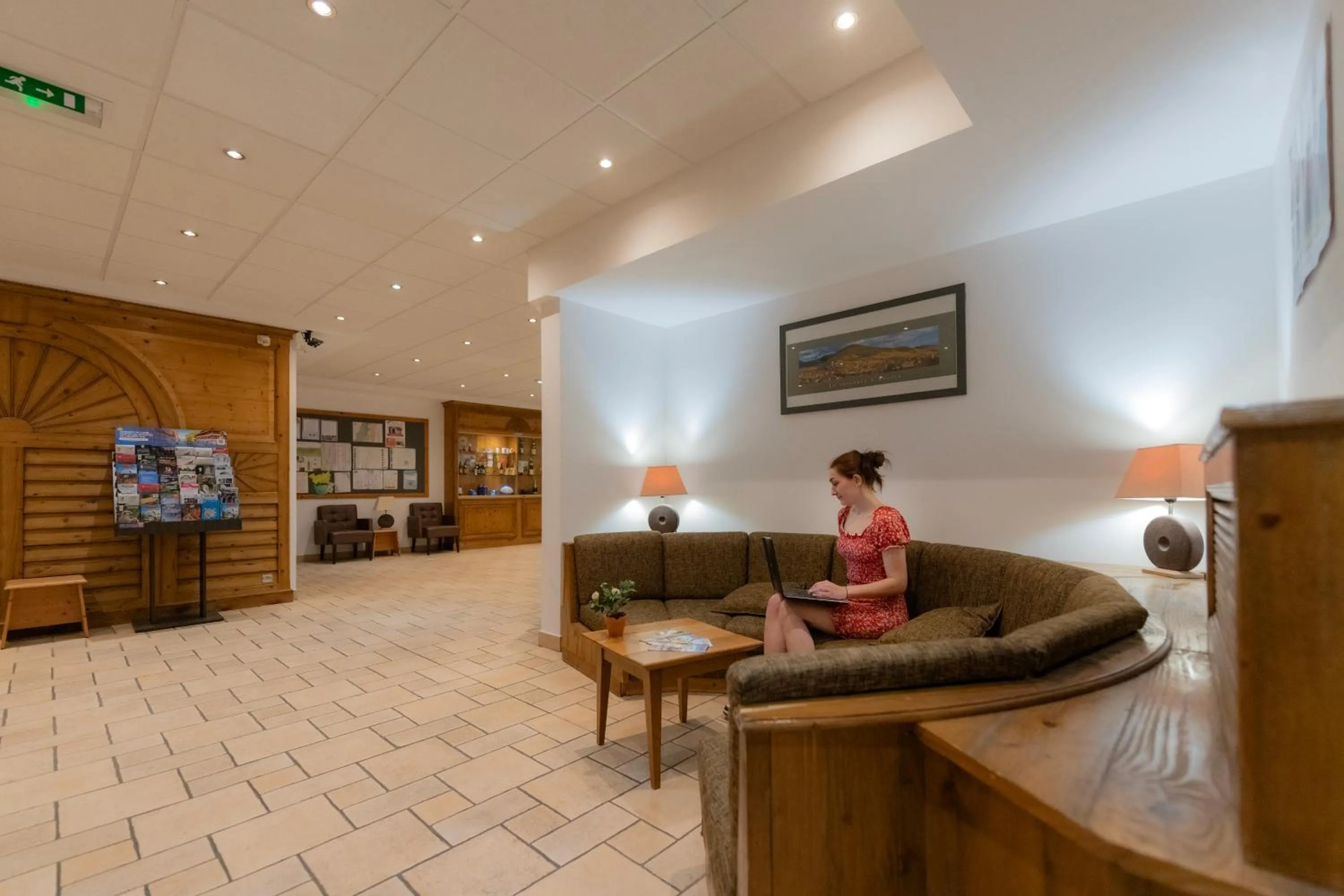 Lobby or reception in Goélia Le Domaine du Golf