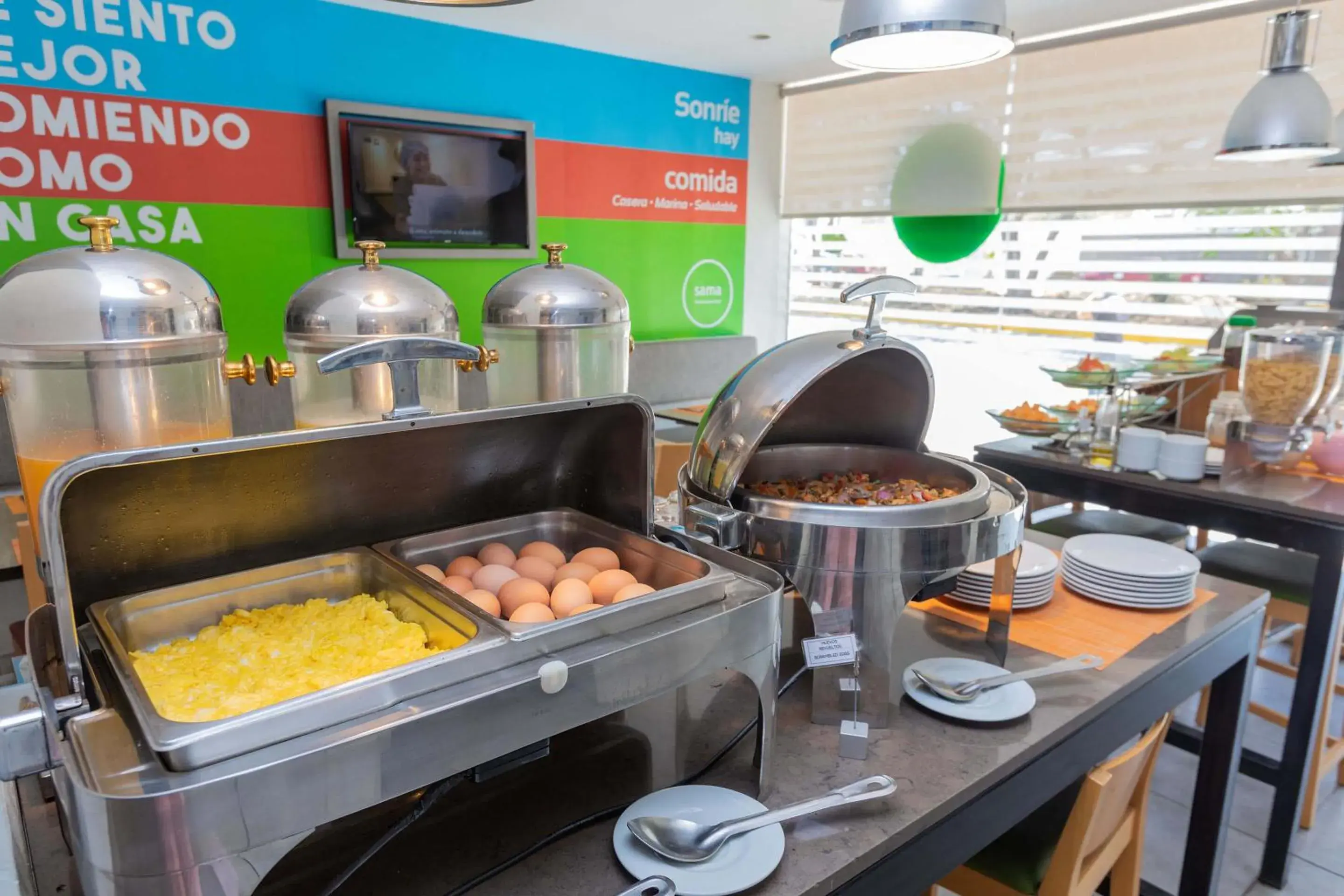 Buffet breakfast in Casa Andina Standard Talara Buffet breakfast in Casa Andina Standard Talara