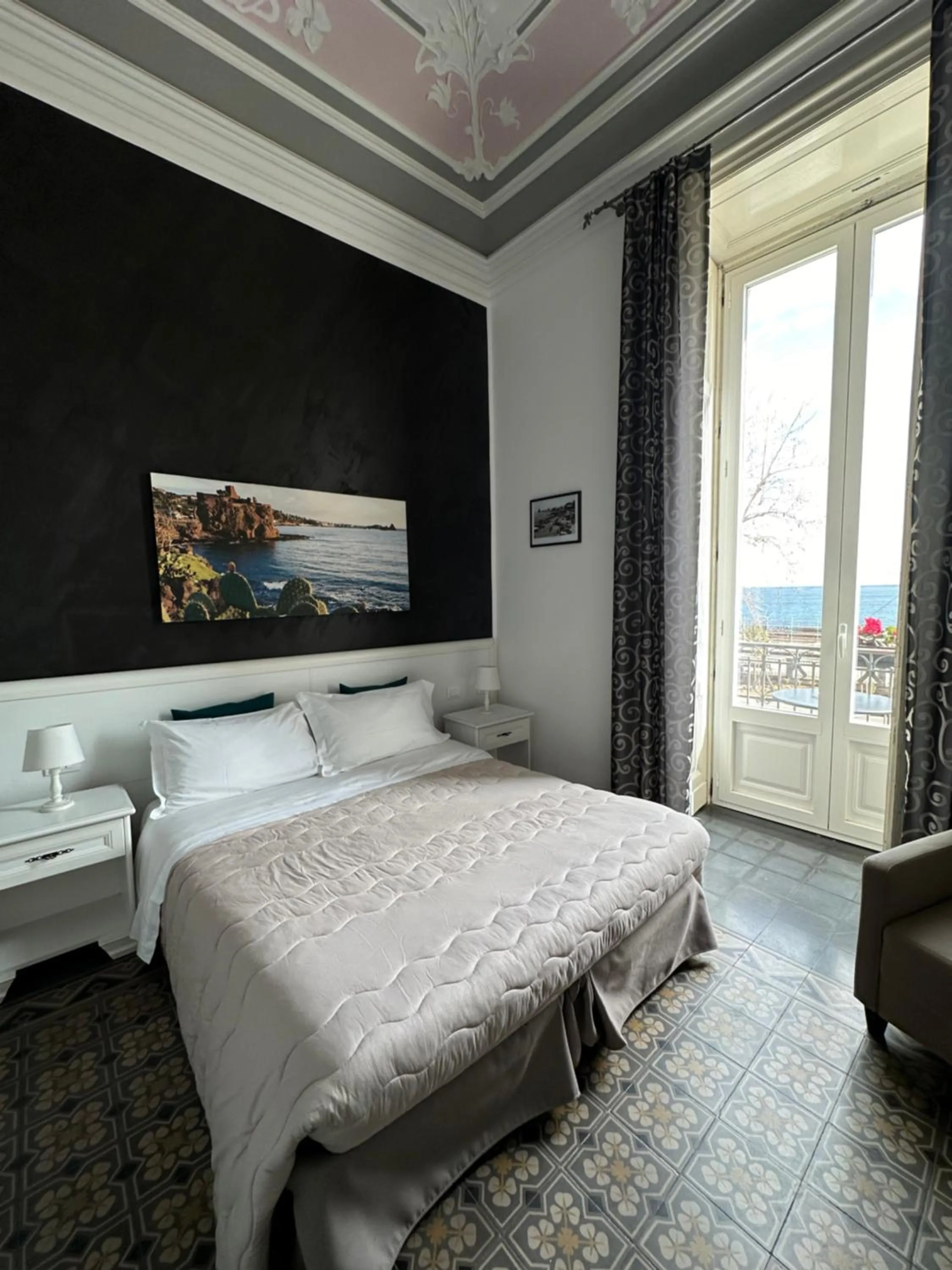 Bed in B&B I Puritani