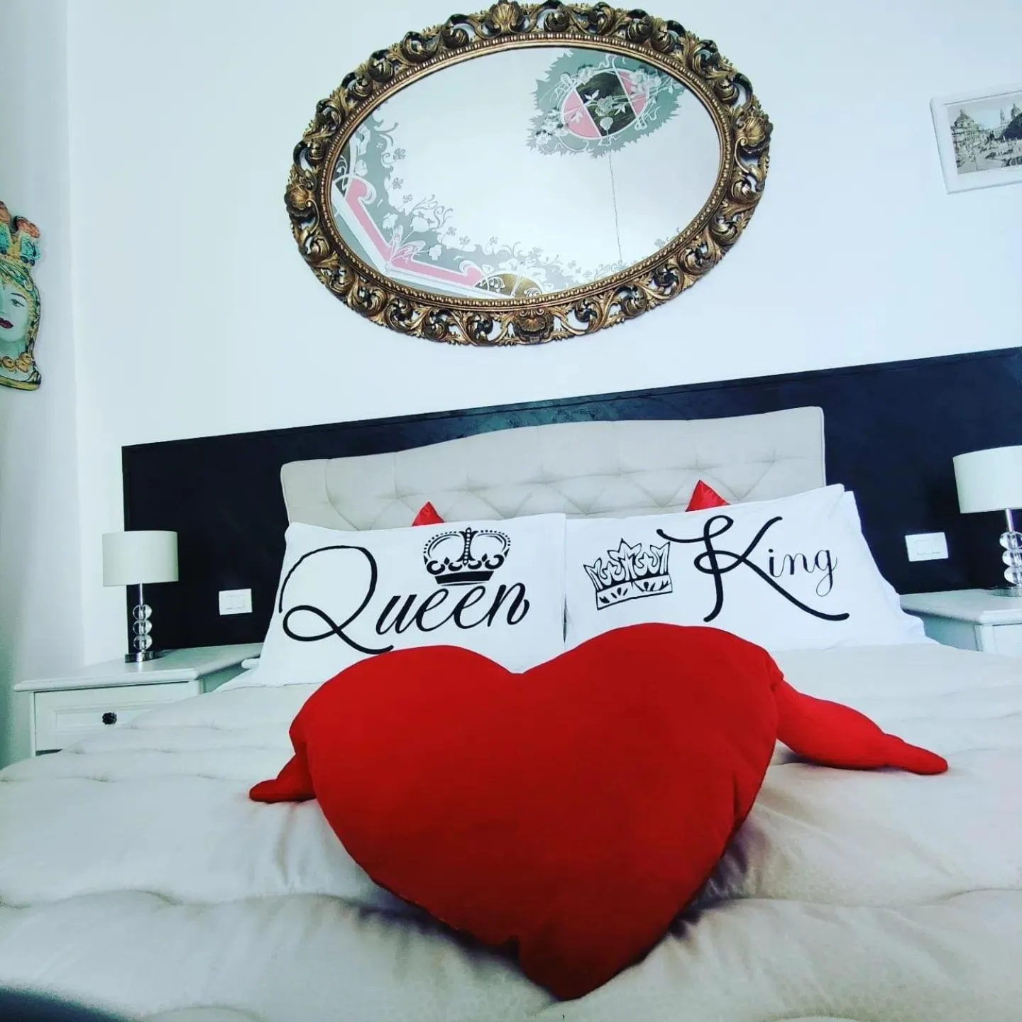 Bed in B&B I Puritani