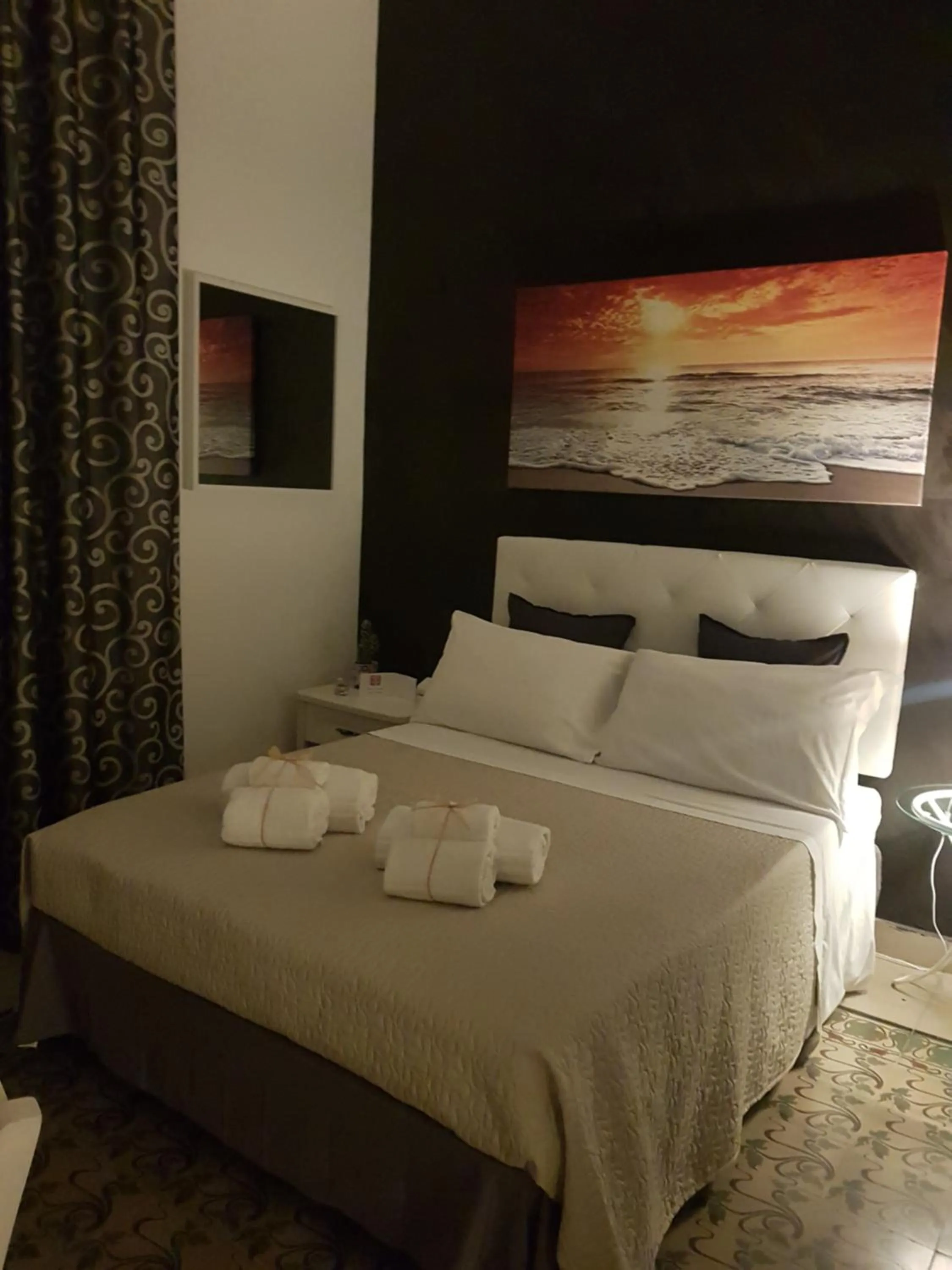 Bedroom, Bed in B&B I Puritani