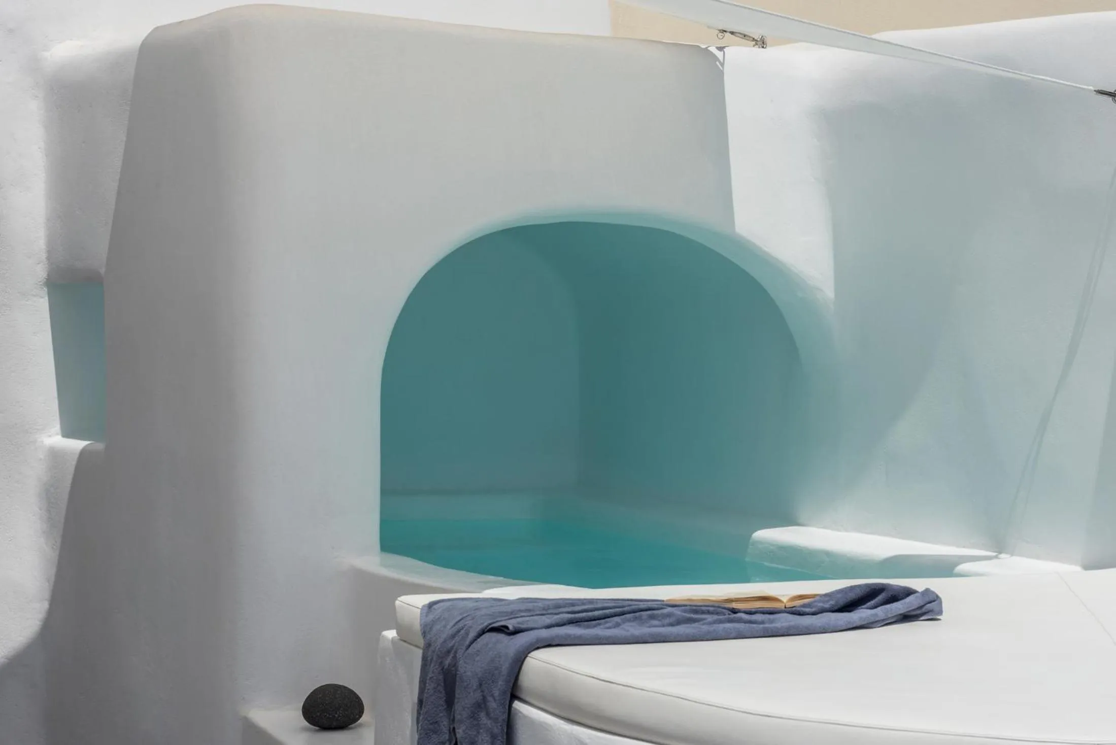 Pool view in Chelidonia Luxury Suites