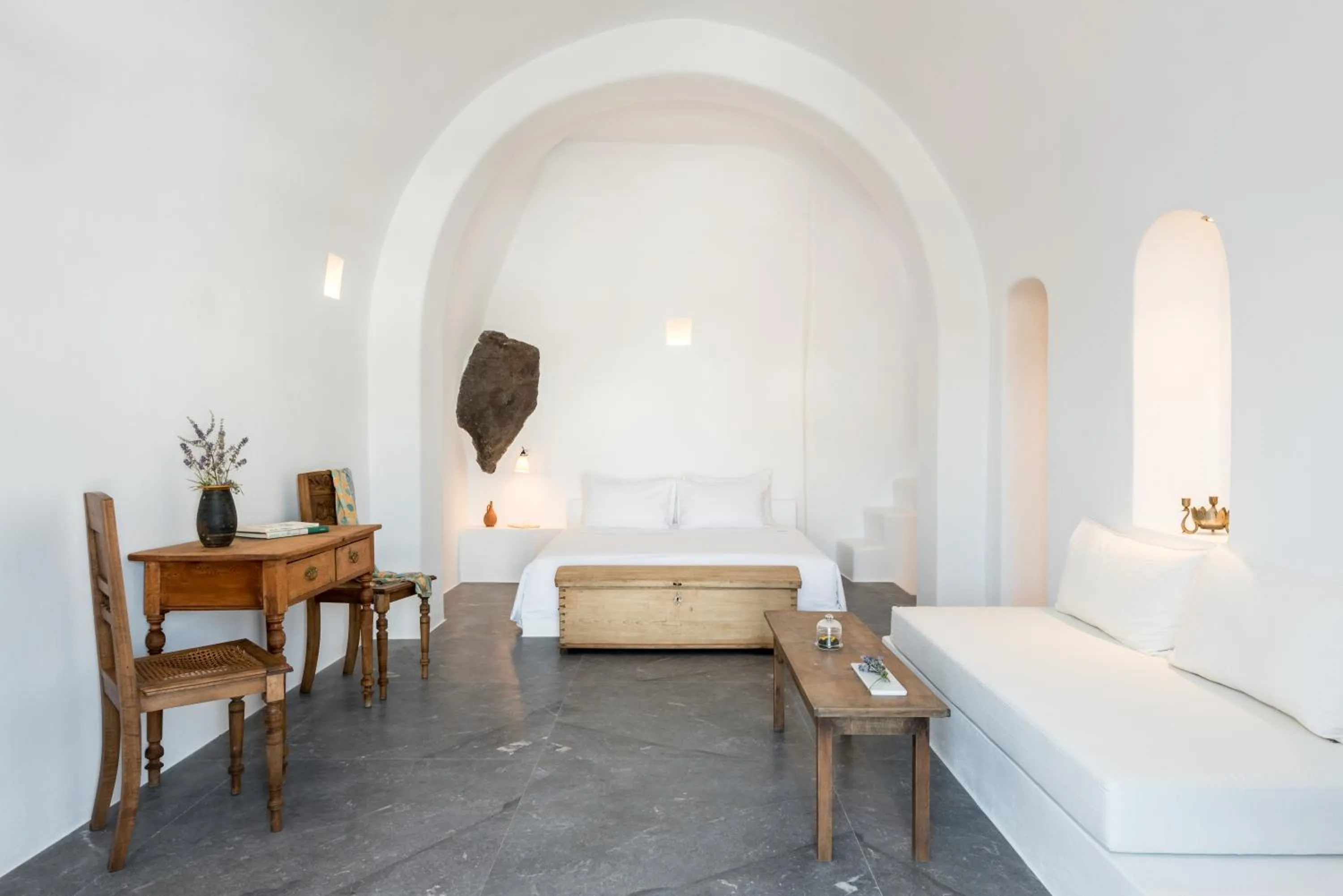 Living room, Bed in Chelidonia Luxury Suites