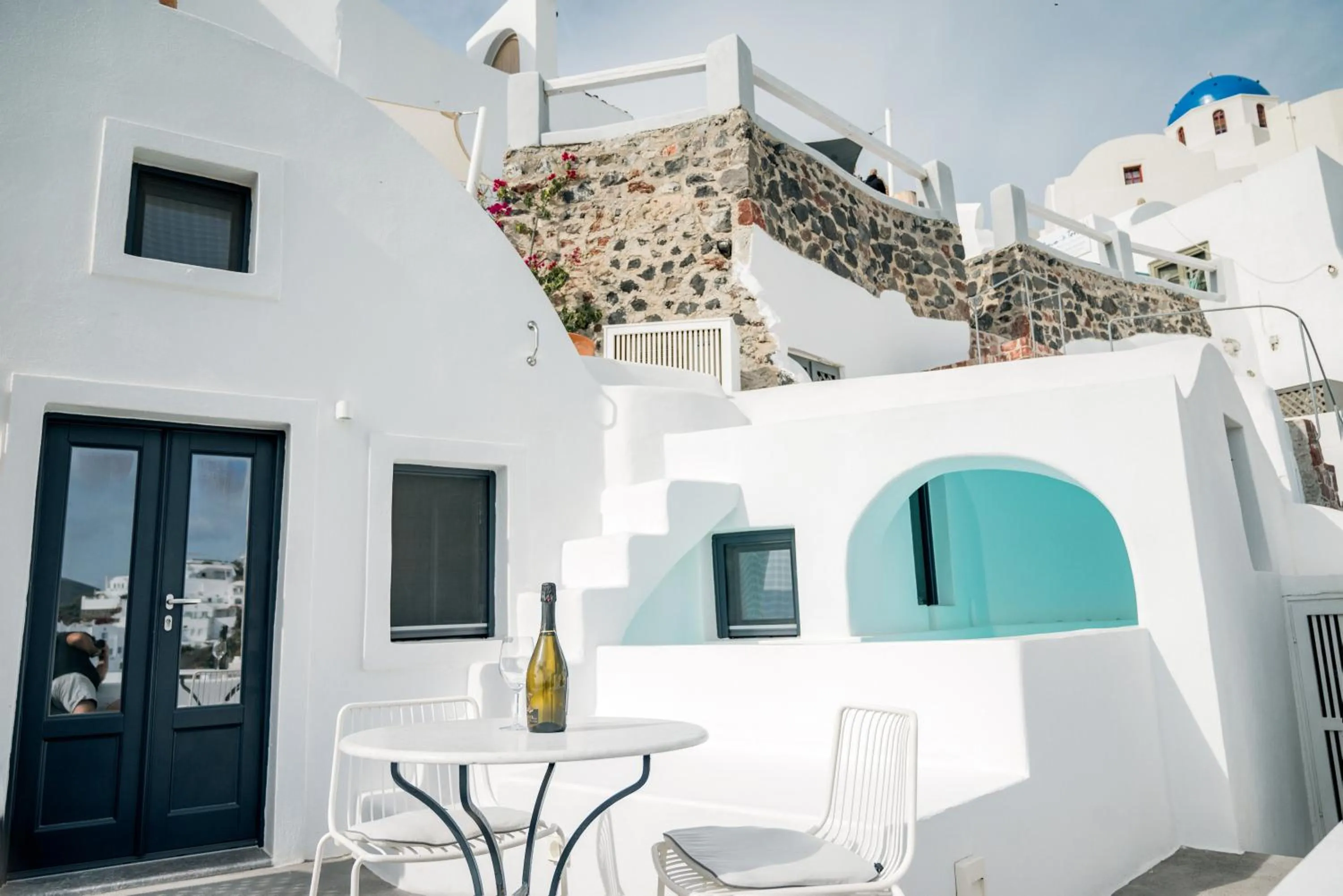 Patio in Chelidonia Luxury Suites