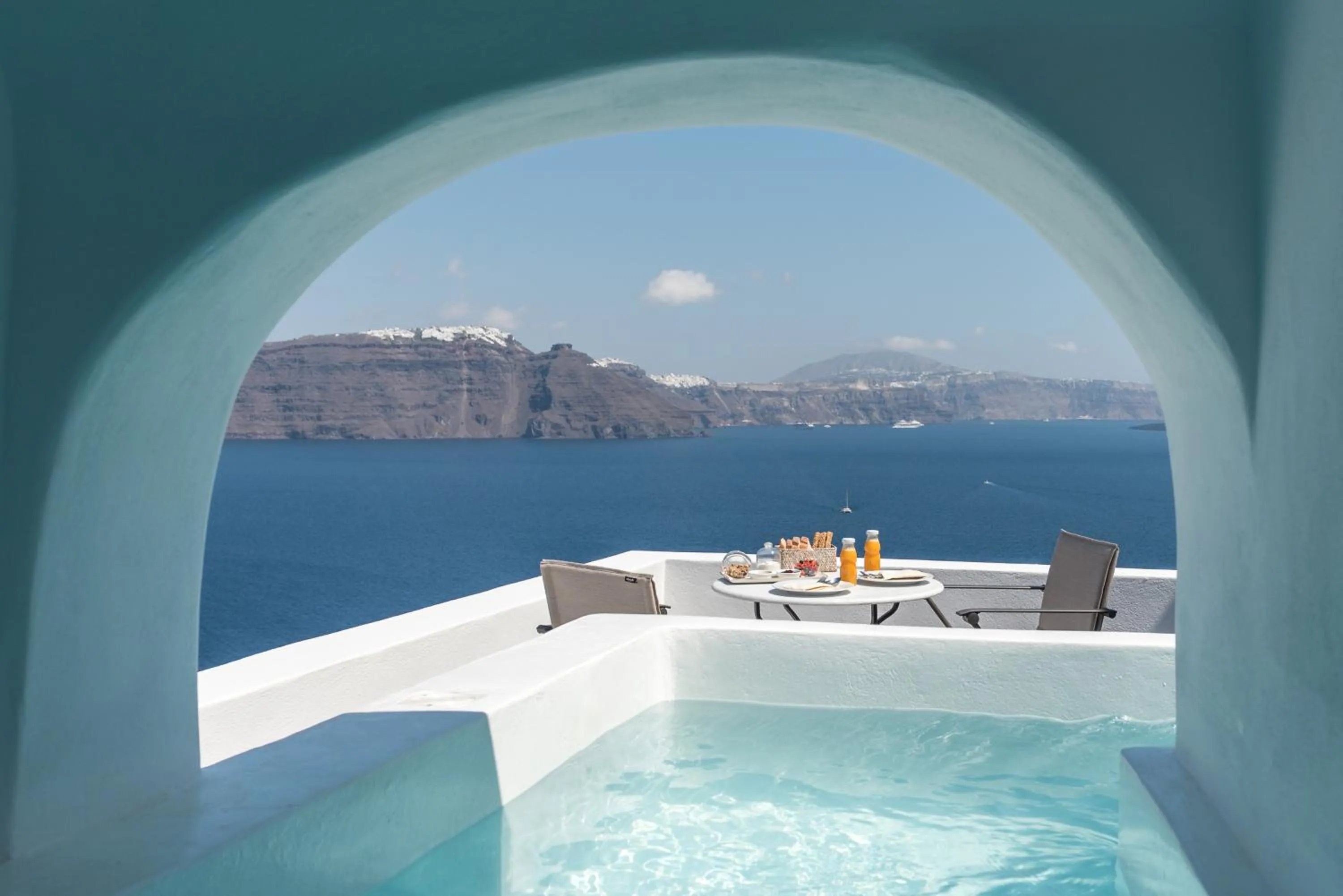 Sea view in Chelidonia Luxury Suites