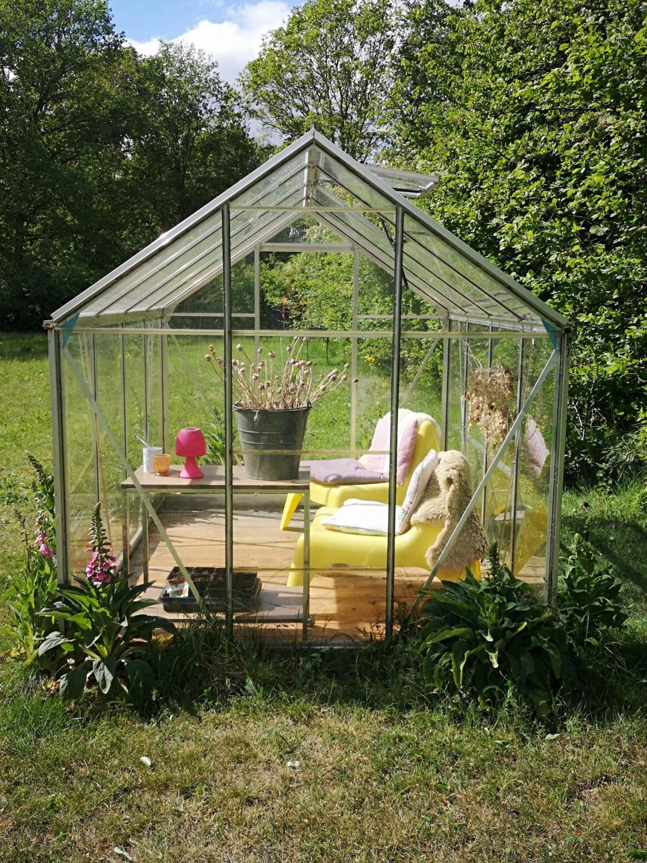 Garden view in Bed & Breakfast Markelo