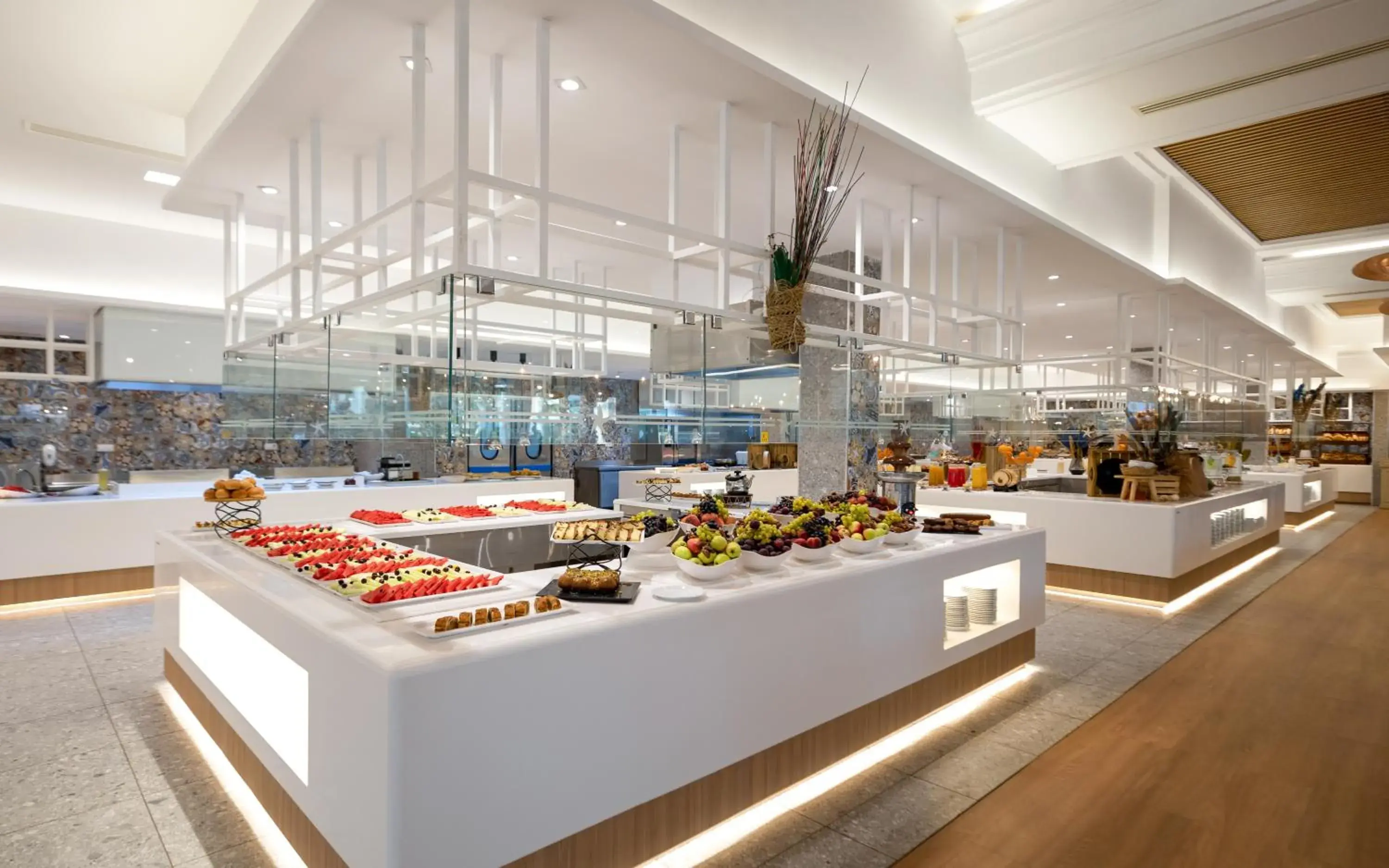 Buffet breakfast in Iberostar Waves Mehari Djerba Buffet breakfast in Iberostar Waves Mehari Djerba