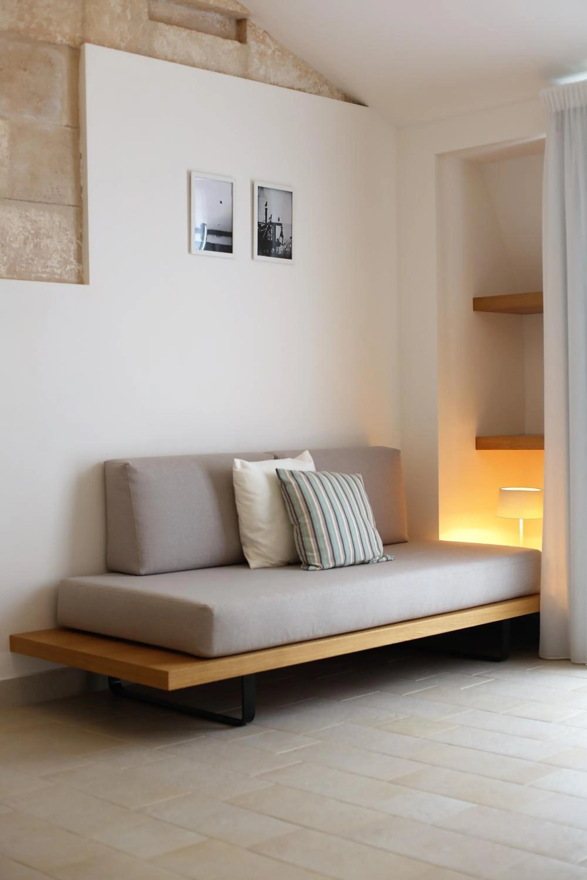 Living room in Castello Tafuri