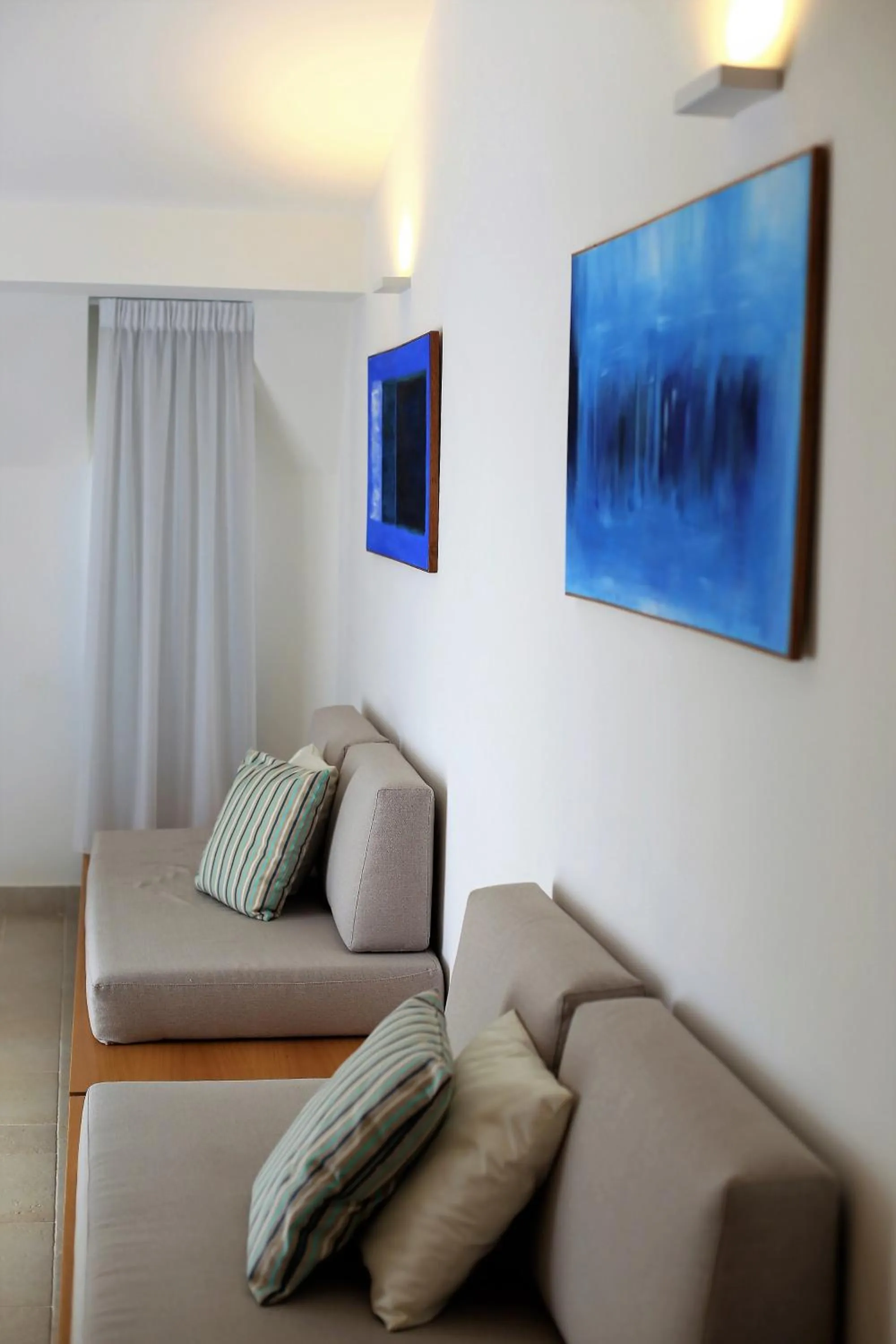 Living room in Castello Tafuri