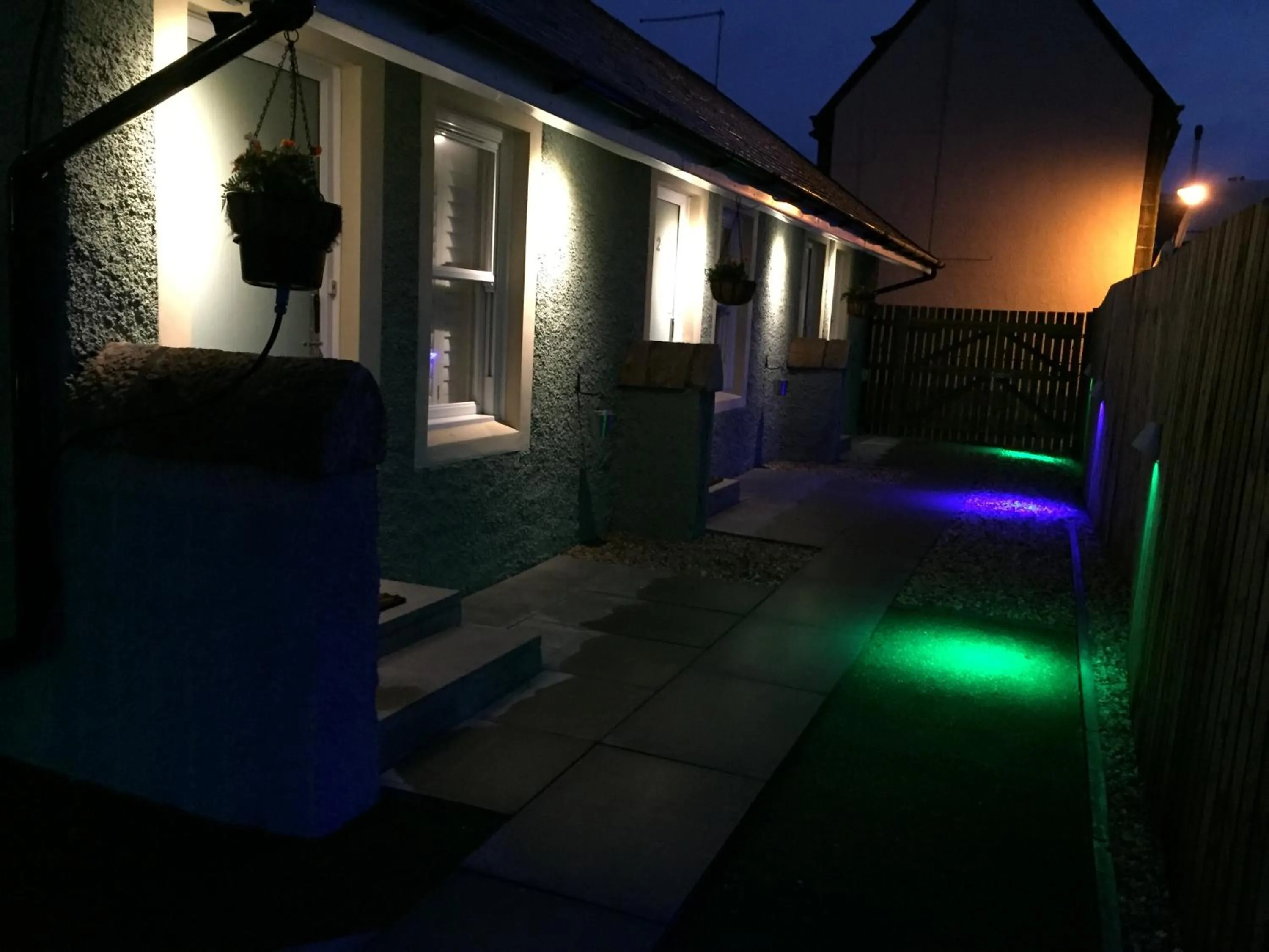 Night in Irvine Bay