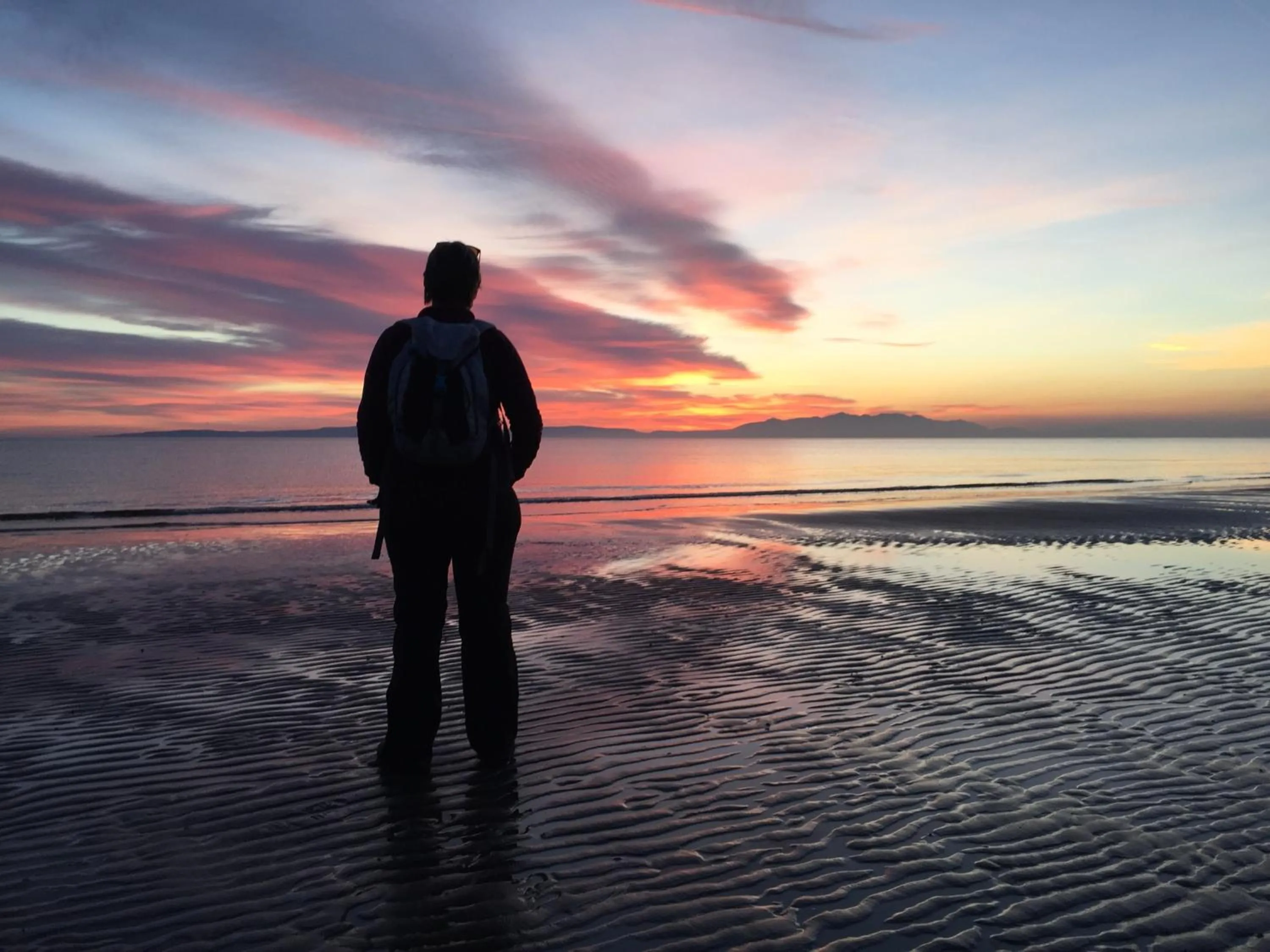 Beach in Irvine Bay