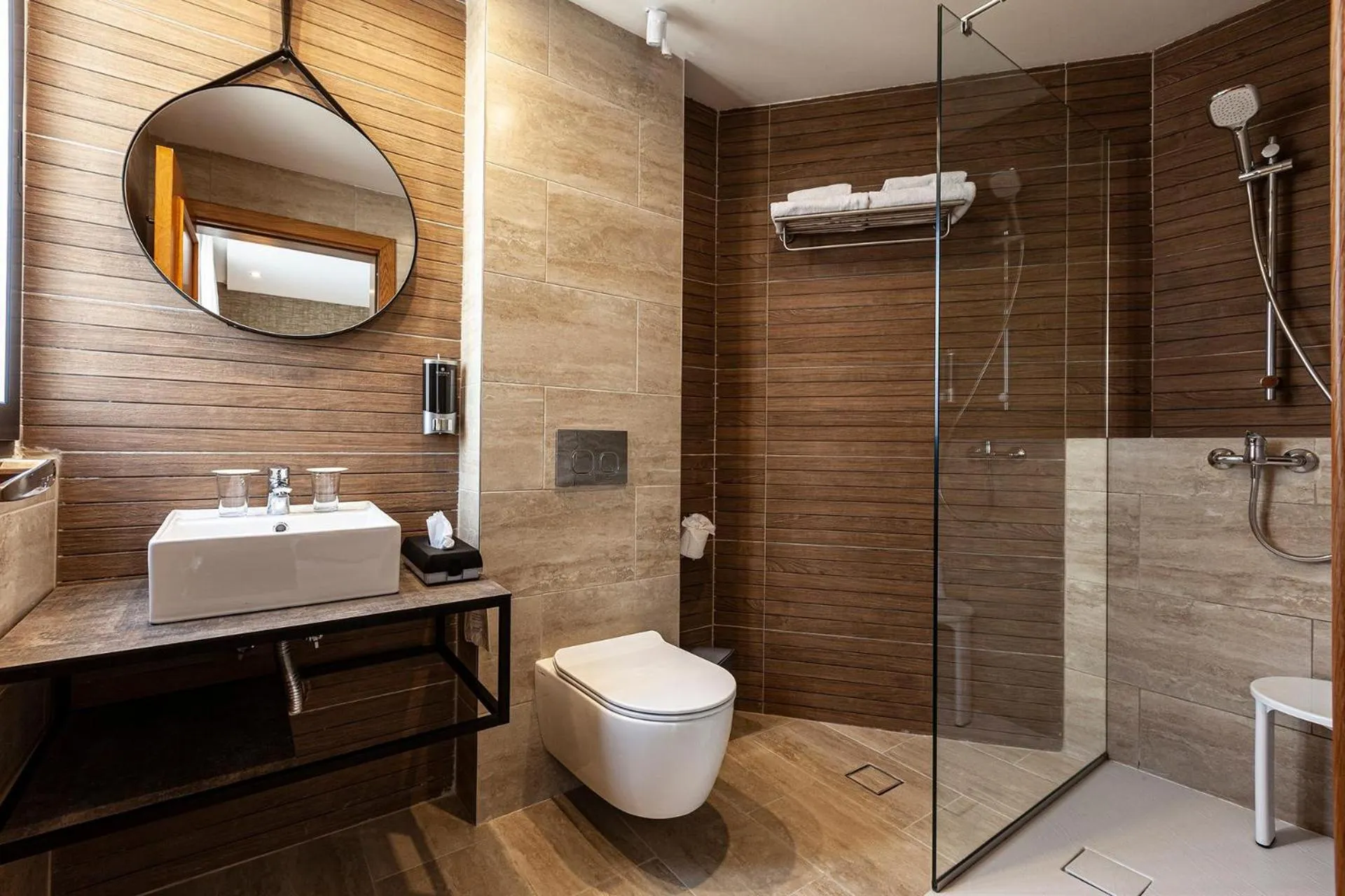 Bathroom in Pergola Hotel & Spa