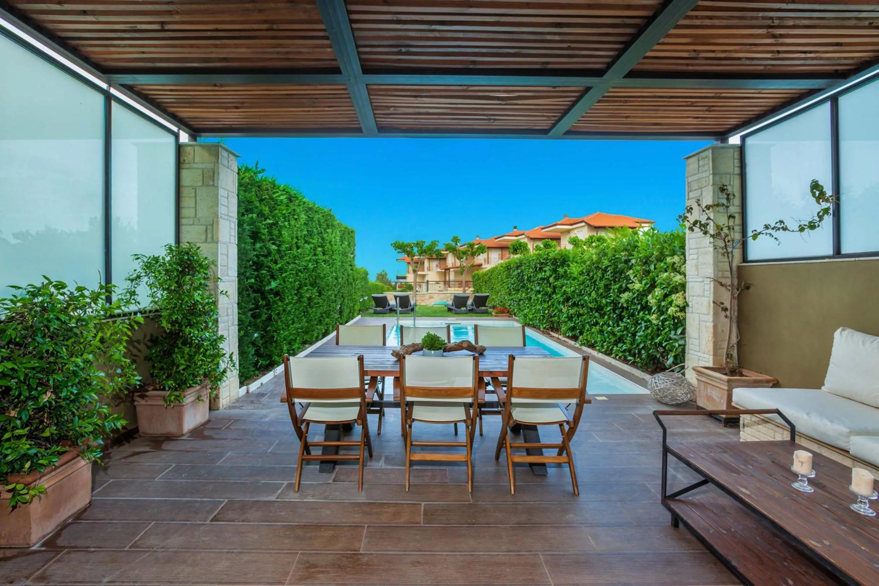 Patio in Sunny Villas Resort & Spa