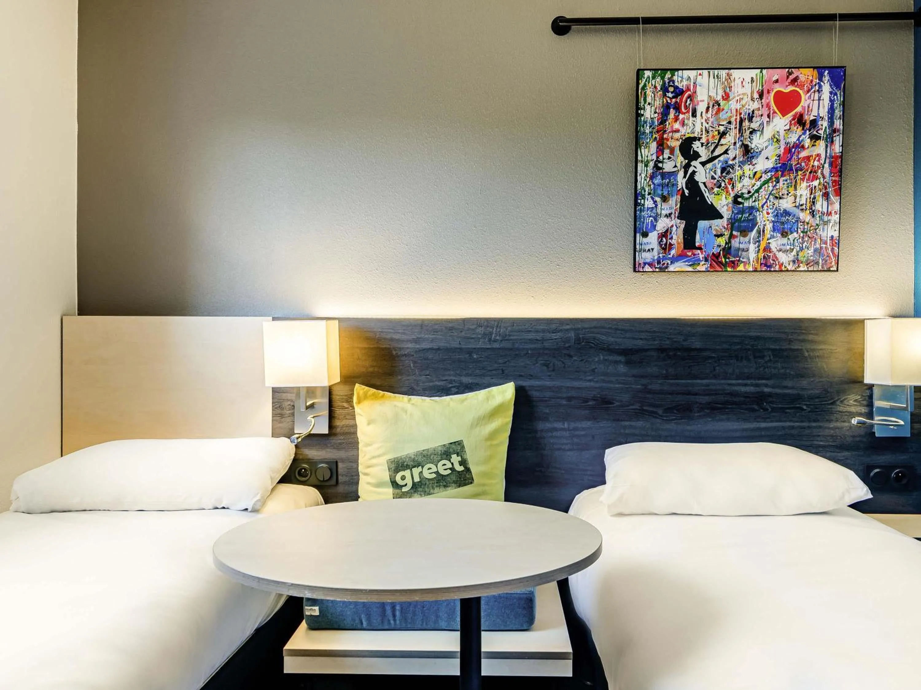 Bedroom, Bed in Greet Hotel Bordeaux Floirac Arena