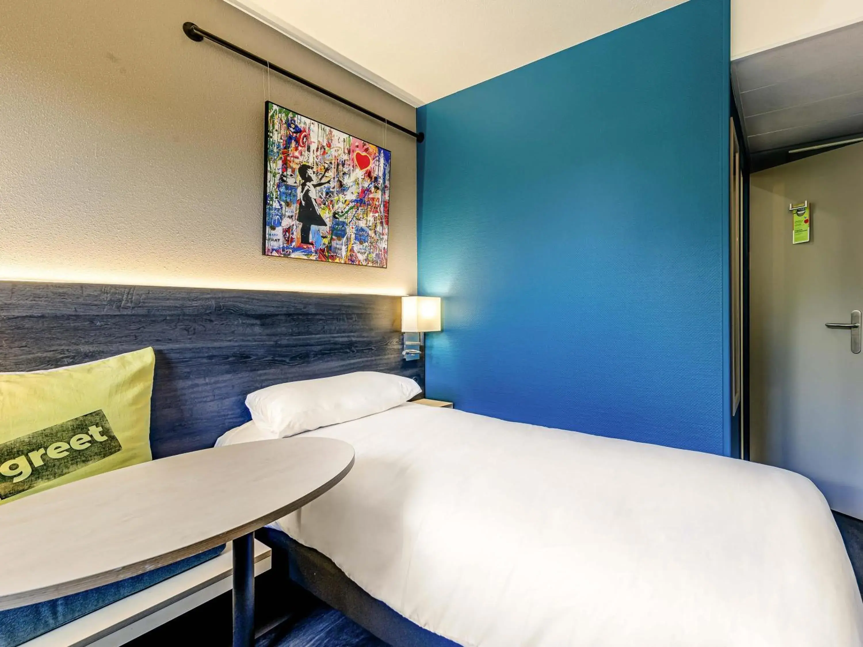 Bedroom, Bed in Greet Hotel Bordeaux Floirac Arena Bedroom, Bed in Greet Hotel Bordeaux Floirac Arena