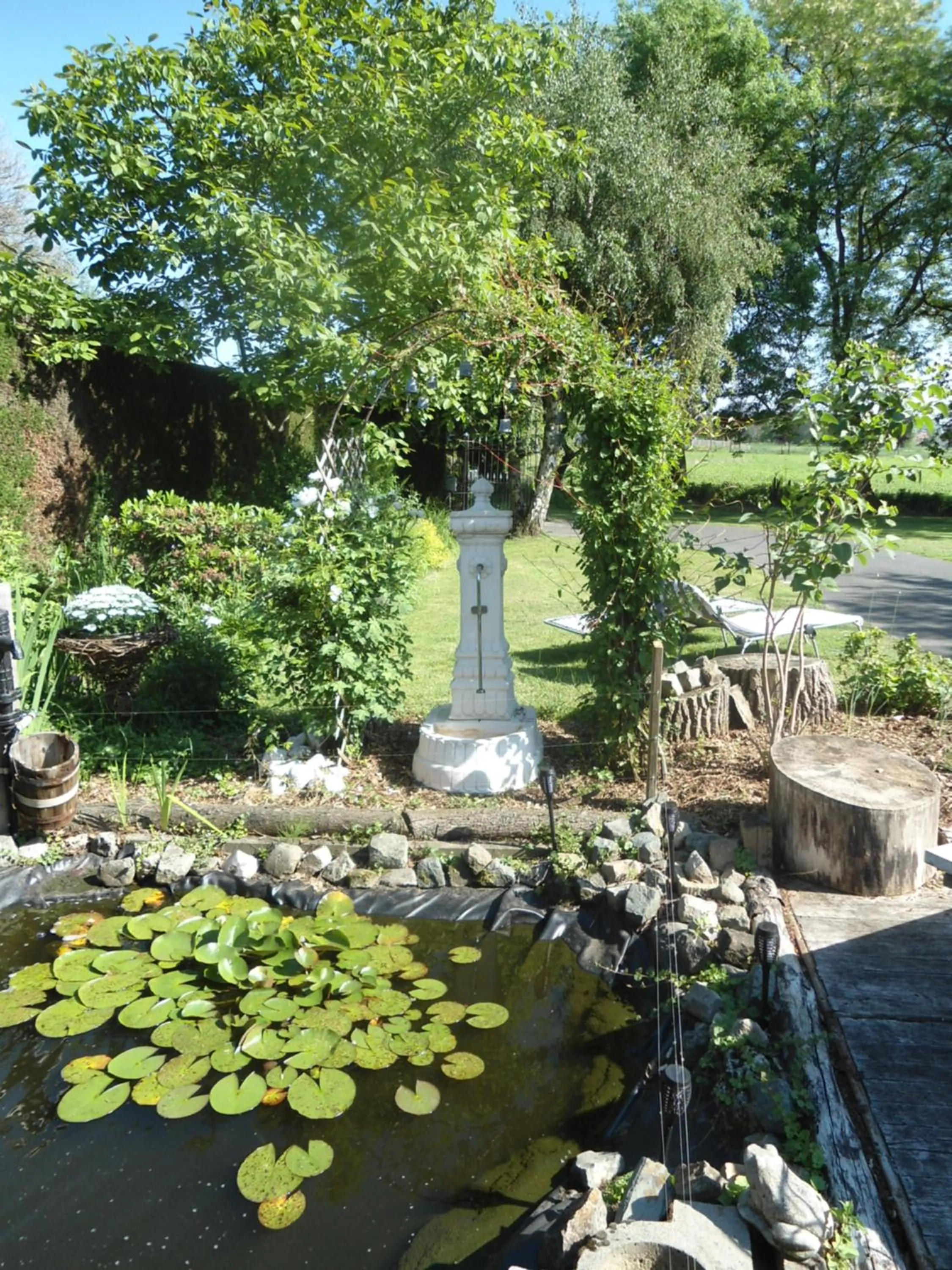 Garden view in Passe-Partout