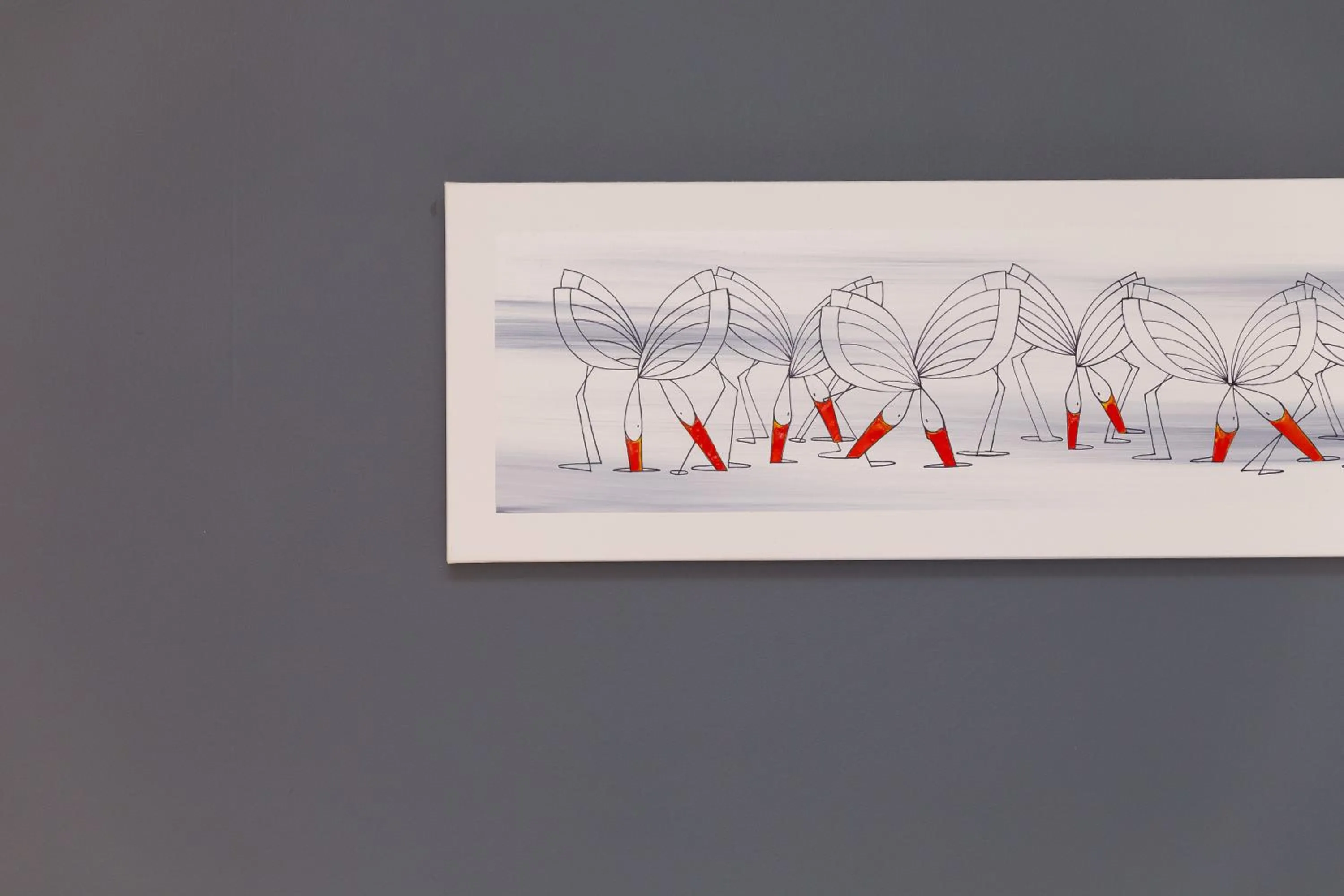 Decorative detail in Oystercatcher