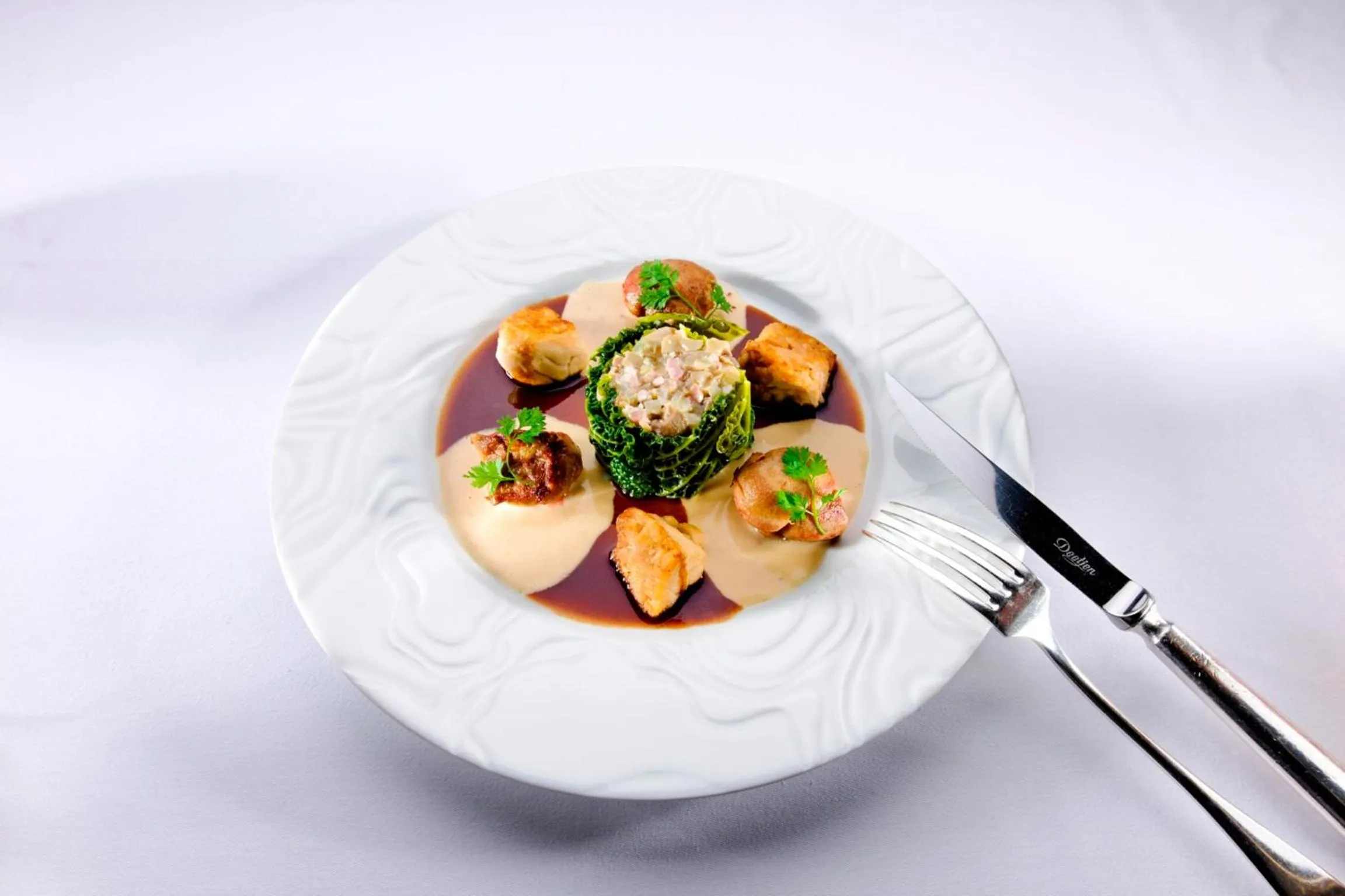 Food and drinks in Hotel Restaurant L'Ami Fritz