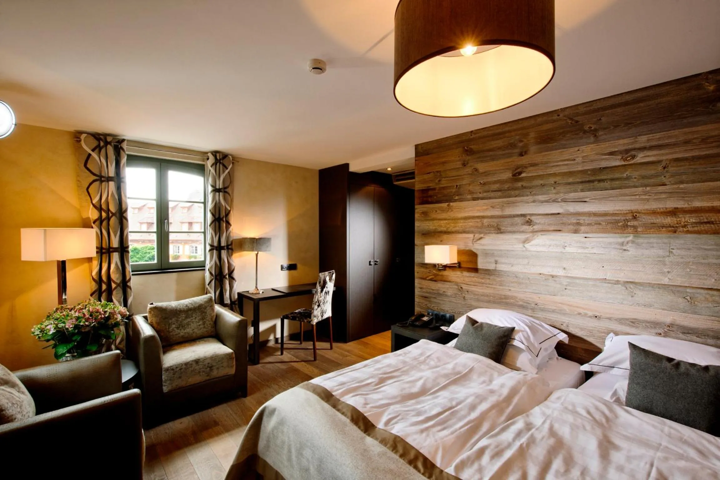 Photo of the whole room, Bed in Hotel Restaurant L'Ami Fritz