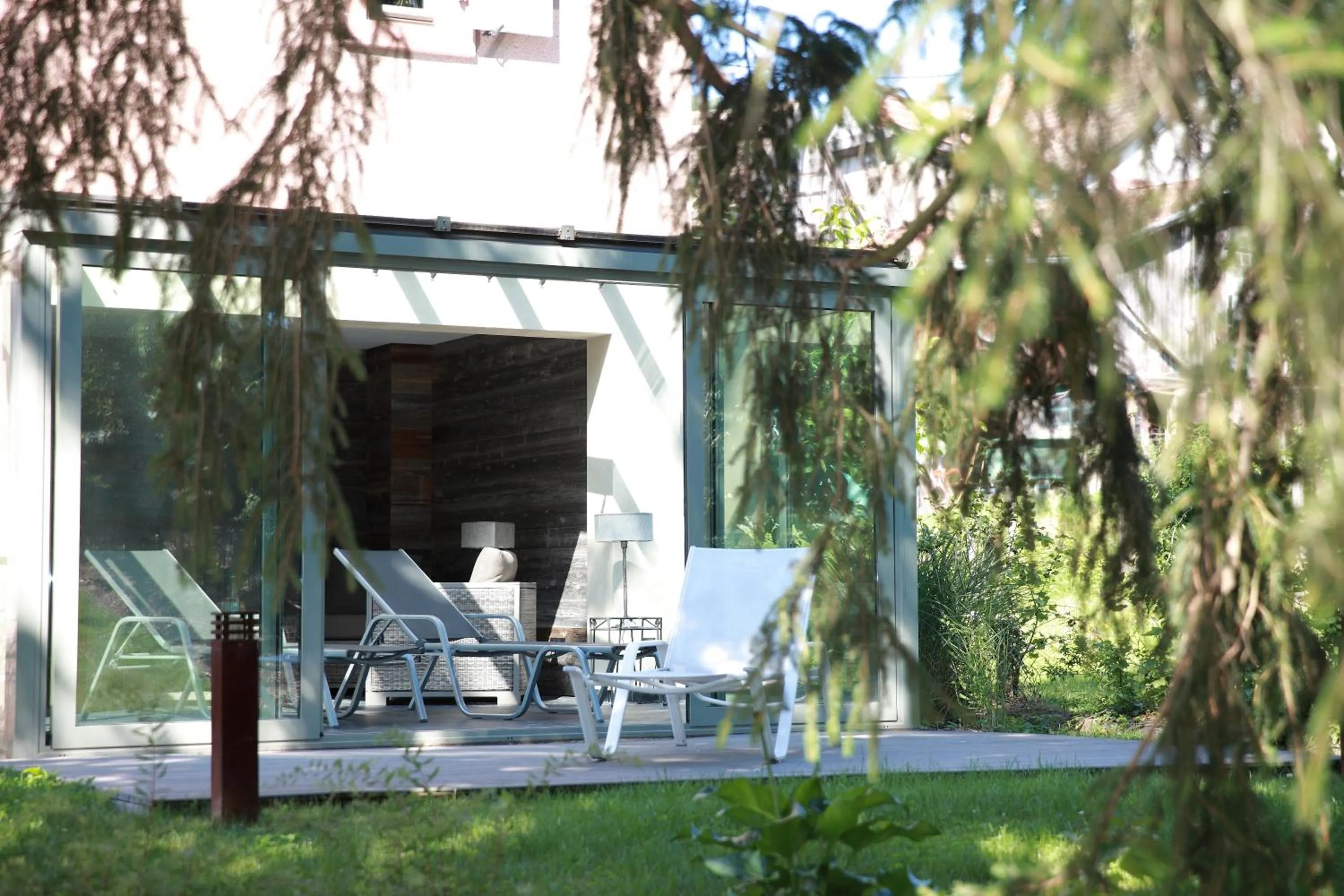 Balcony/Terrace in Hotel Restaurant L'Ami Fritz