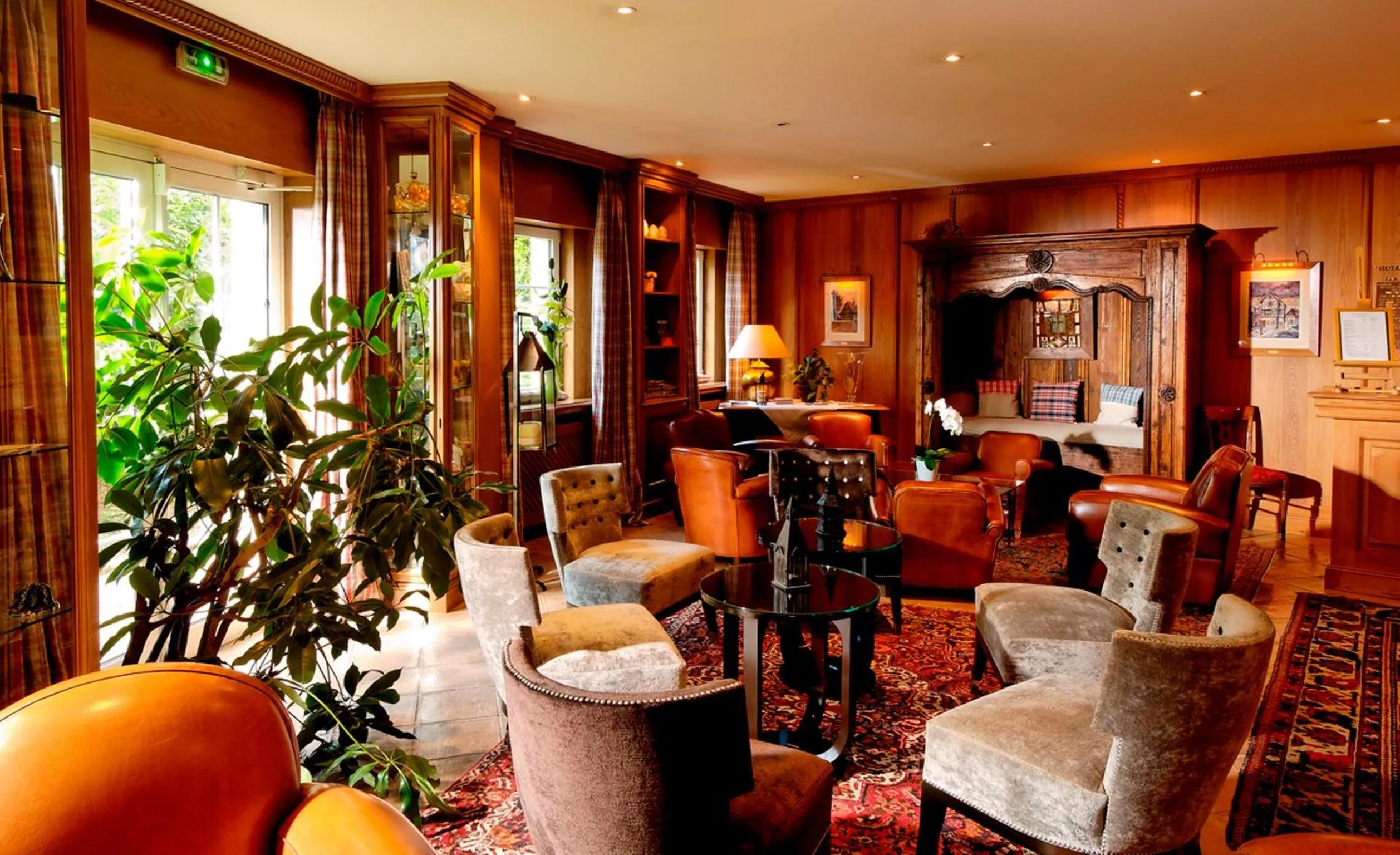 Lobby or reception in Hotel Restaurant L'Ami Fritz