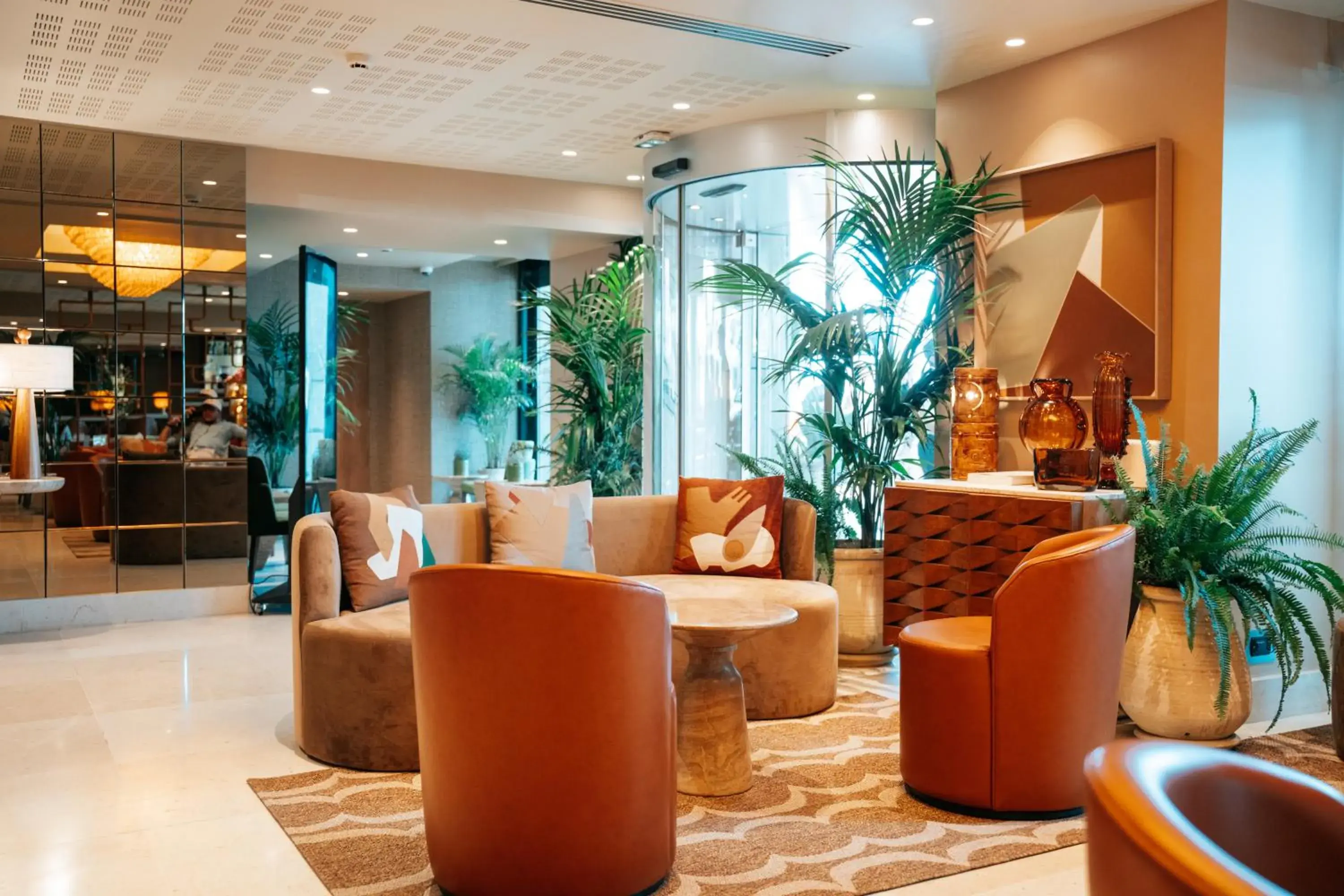 Lobby or reception in Port Palace Lobby or reception in Port Palace