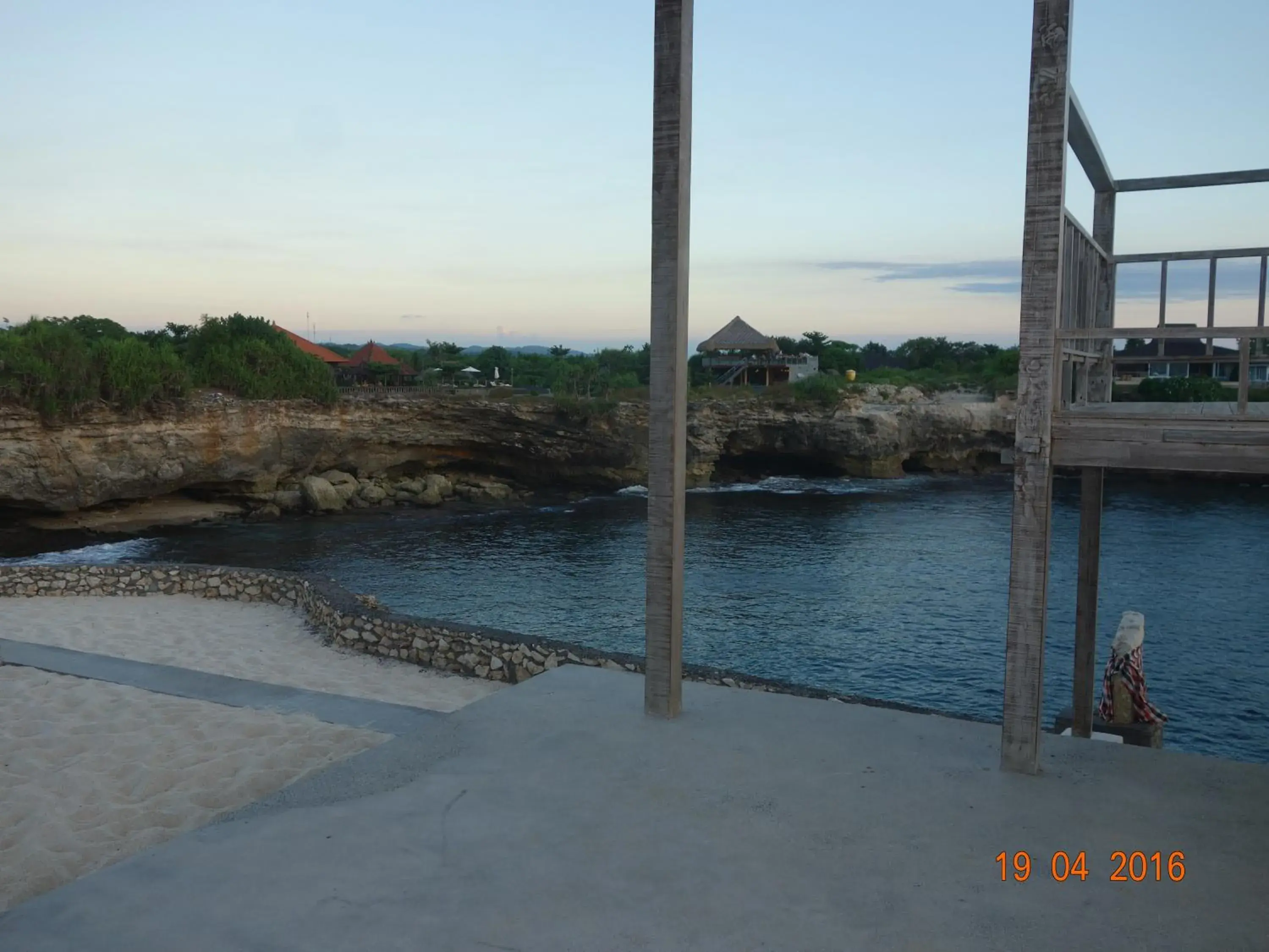 Sea view in Cliff Park Lembongan Sea view in Cliff Park Lembongan