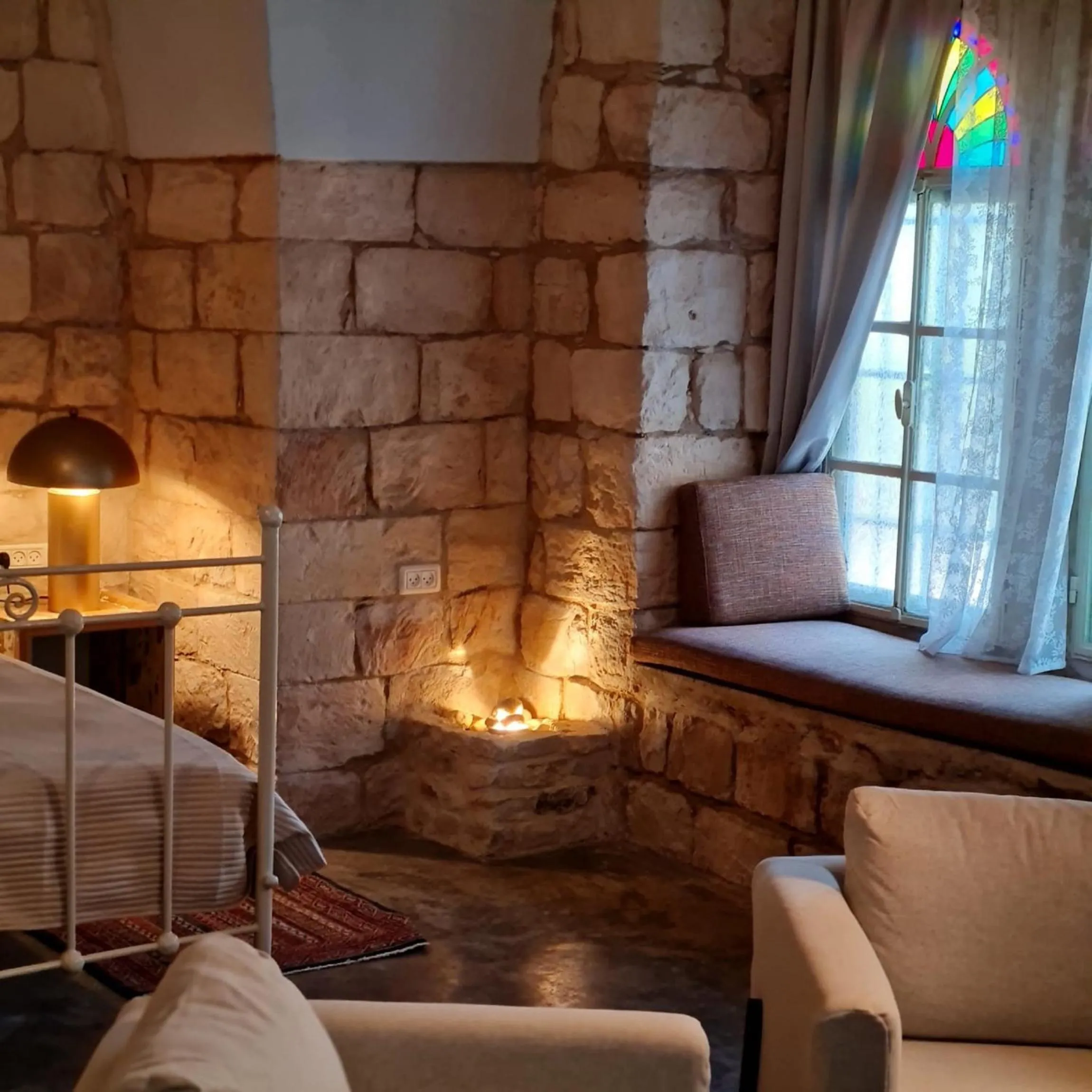 Bedroom, Bed in Khalil lane in the Village