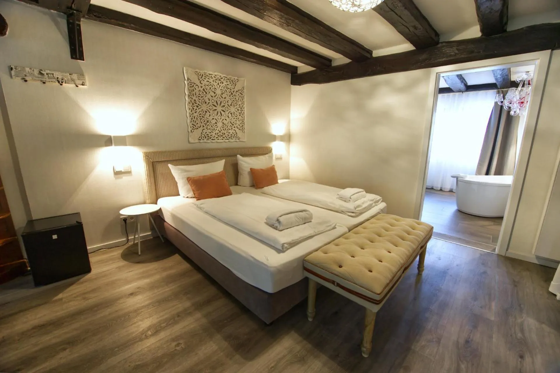 Bed in Villa Delange